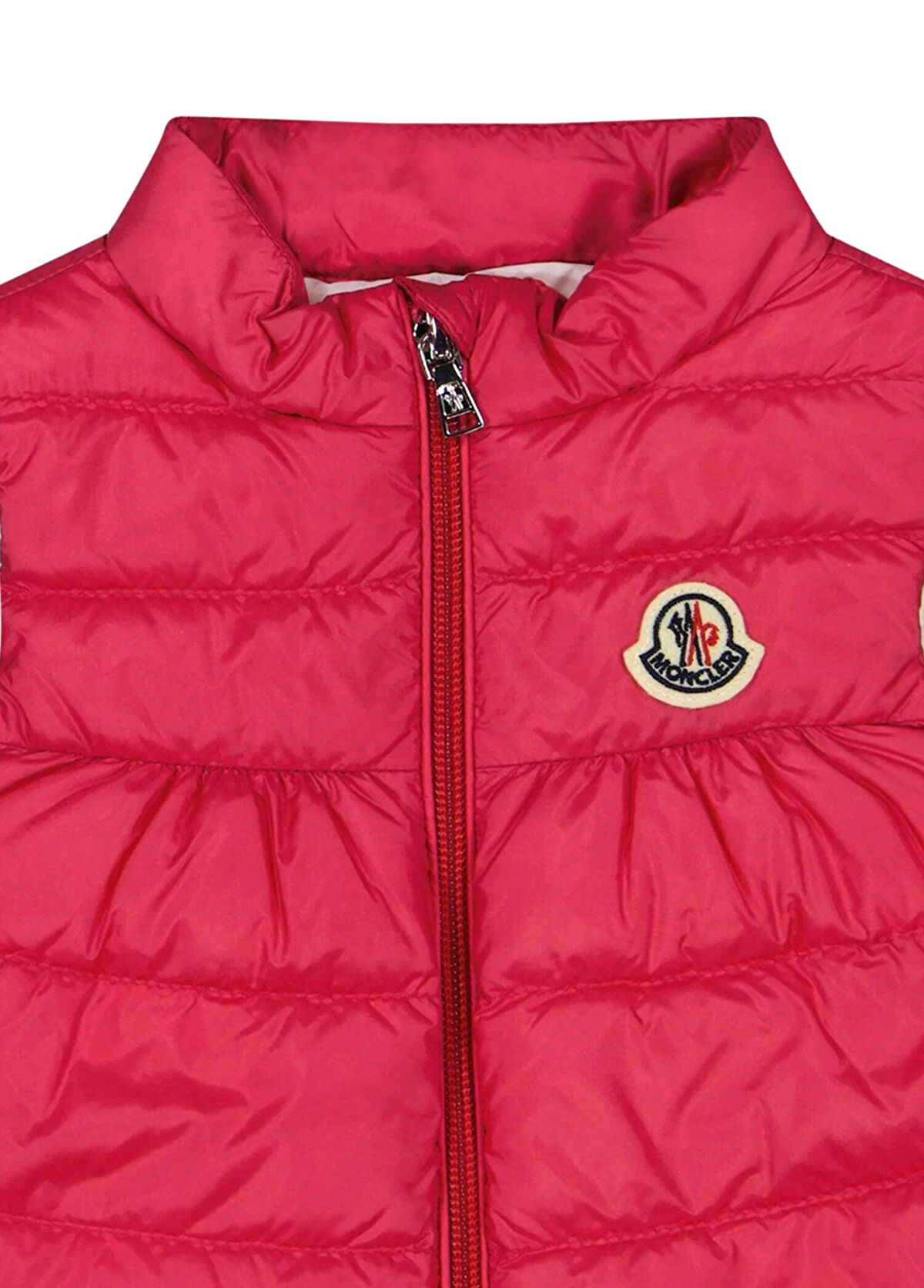 Moncler Pembe Kız Çocuk Yelek - 3