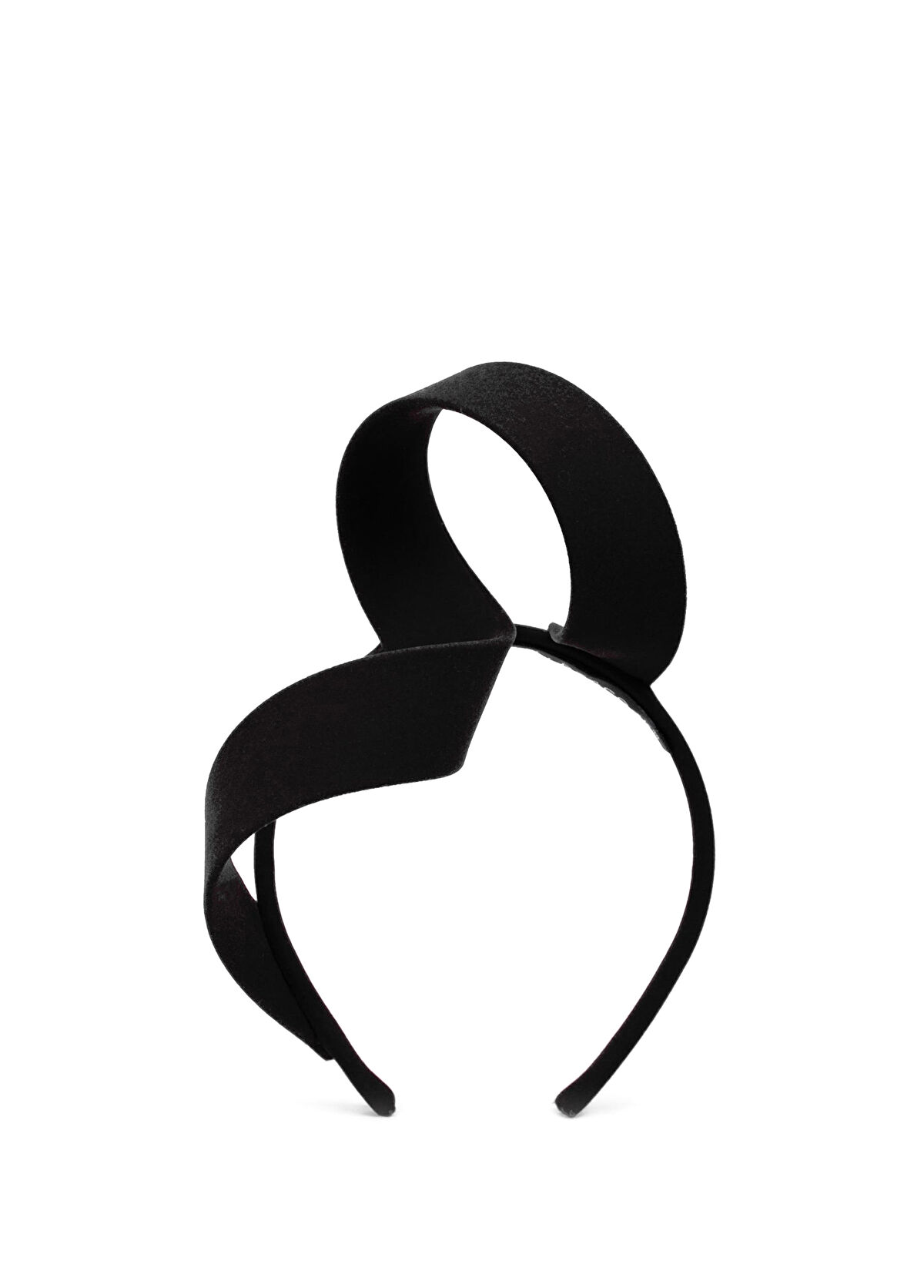 Eli Peacock Stella Siyah Süet Kadın Taç - 1