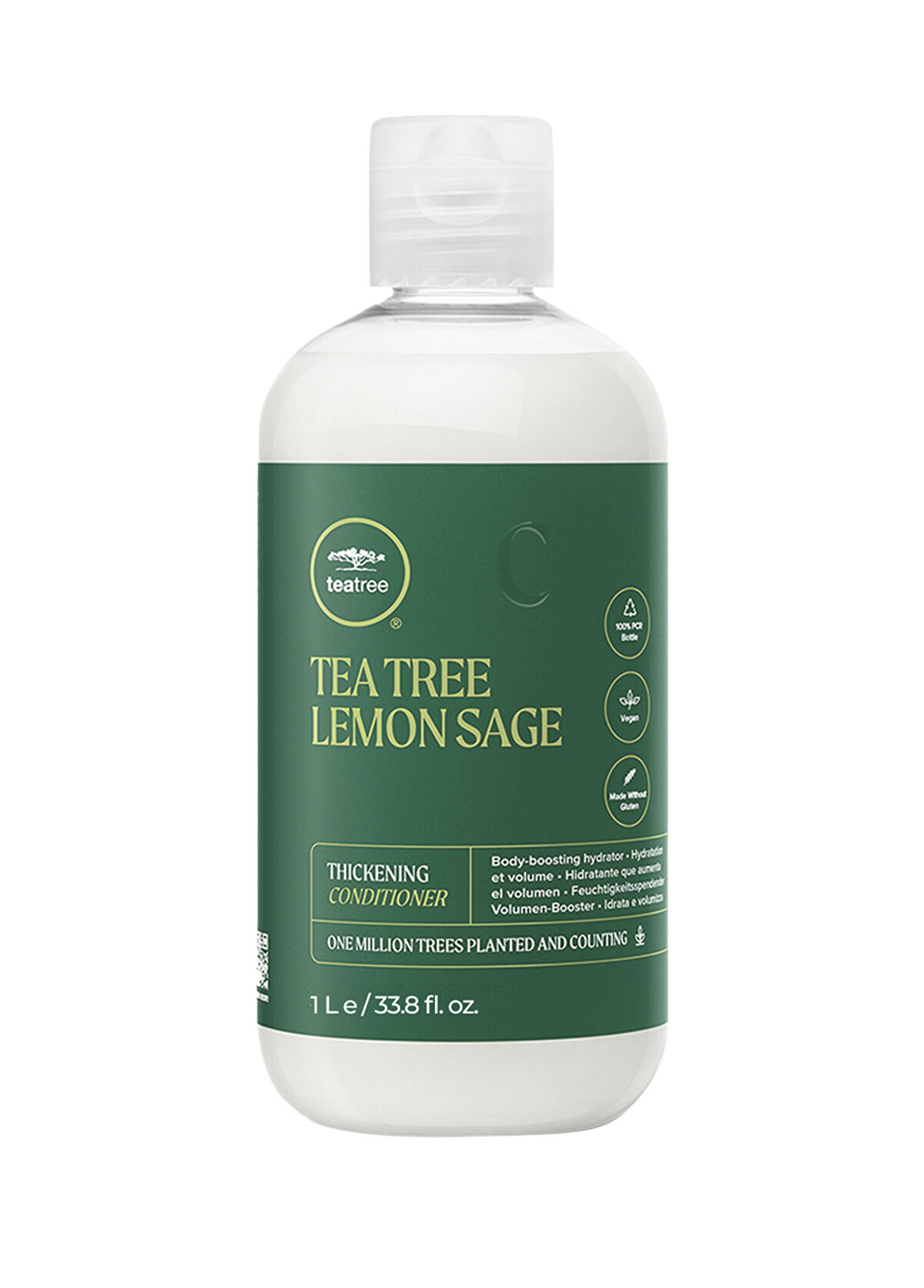 Tea Tree Lemon Sage Dolgunlaştırıcı Saç Bakım Kremi 1000 ml - 1