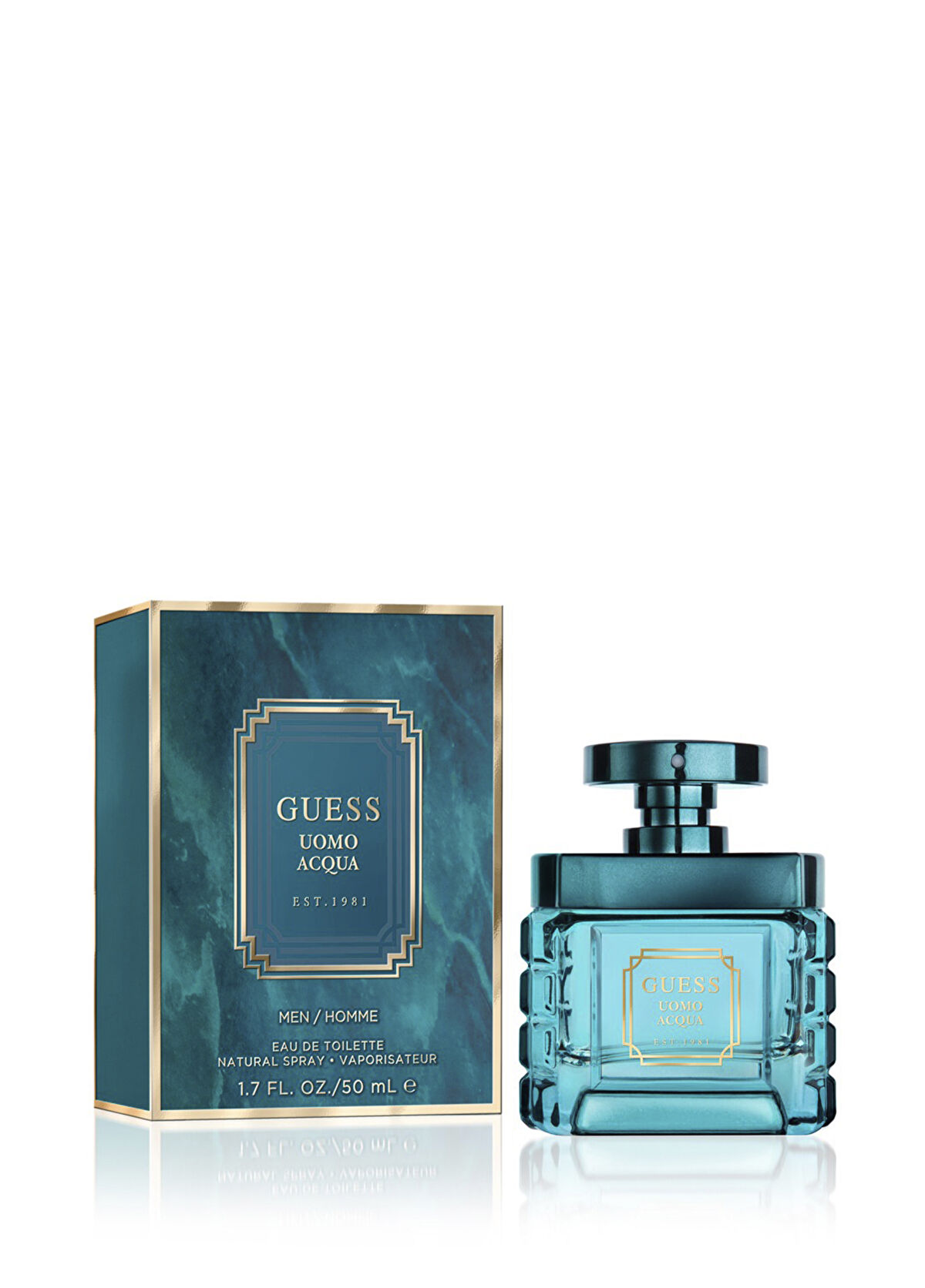 Guess Uomo Acqua Edt 50 ml Men's Perfume - 1