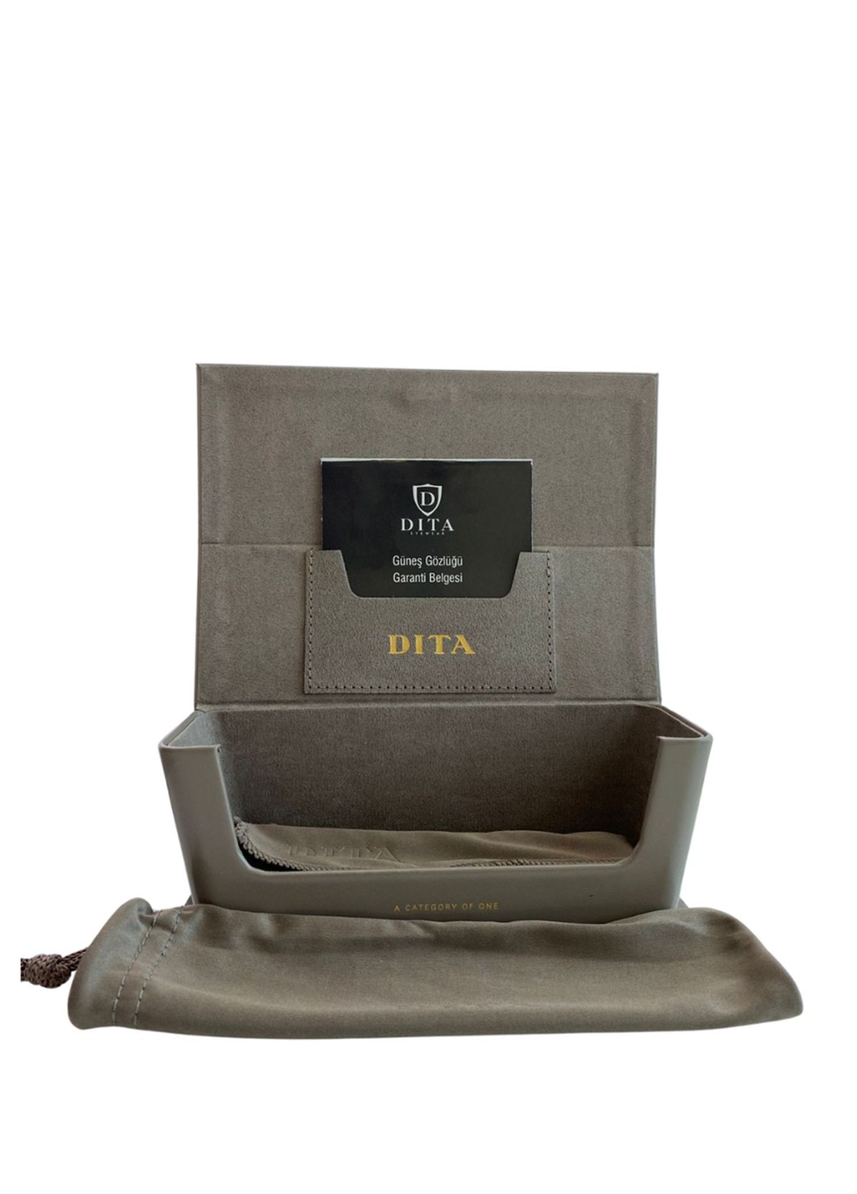 Dita Mach Eight Dts400-A-02 Siyah Titanyum Asetat Erkek Güneş Gözlüğü - 3