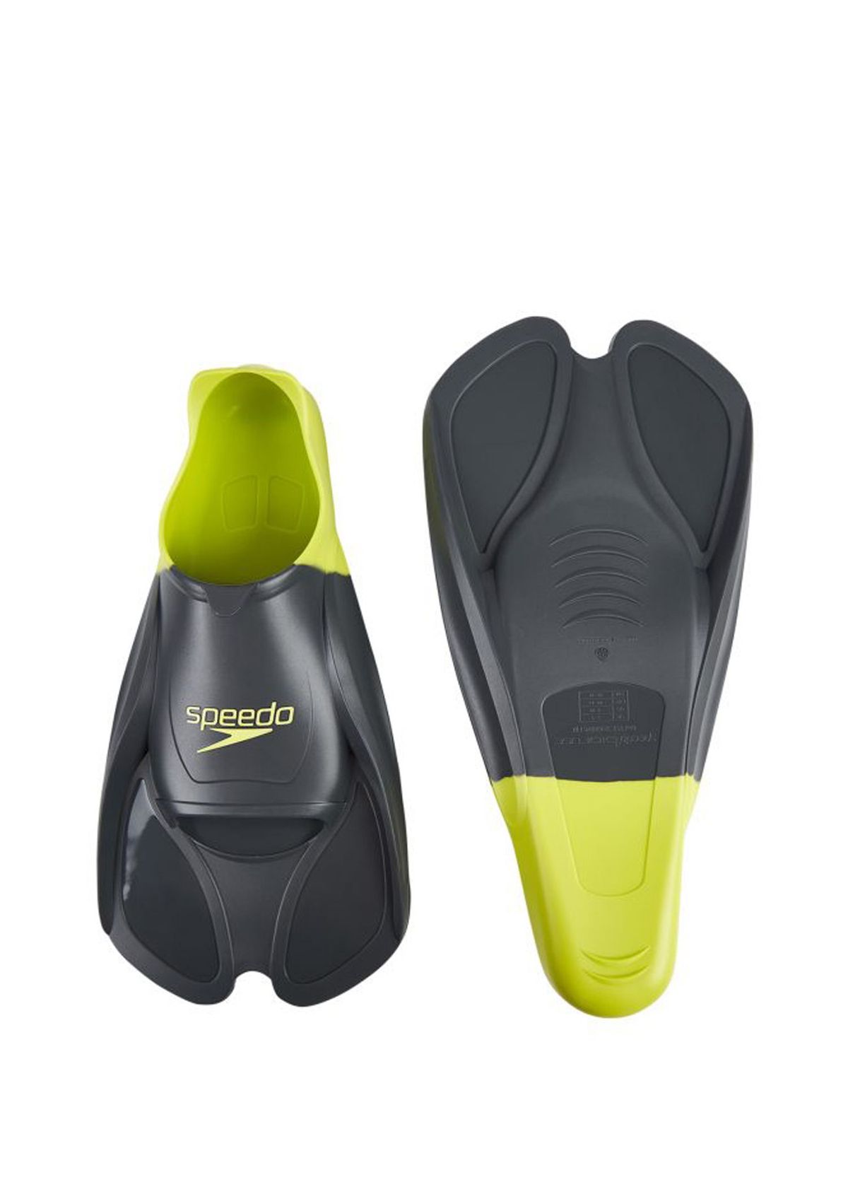 Speedo - Training Long Blade Fin Au Unisex Yüzücü Paleti - Yeşil
