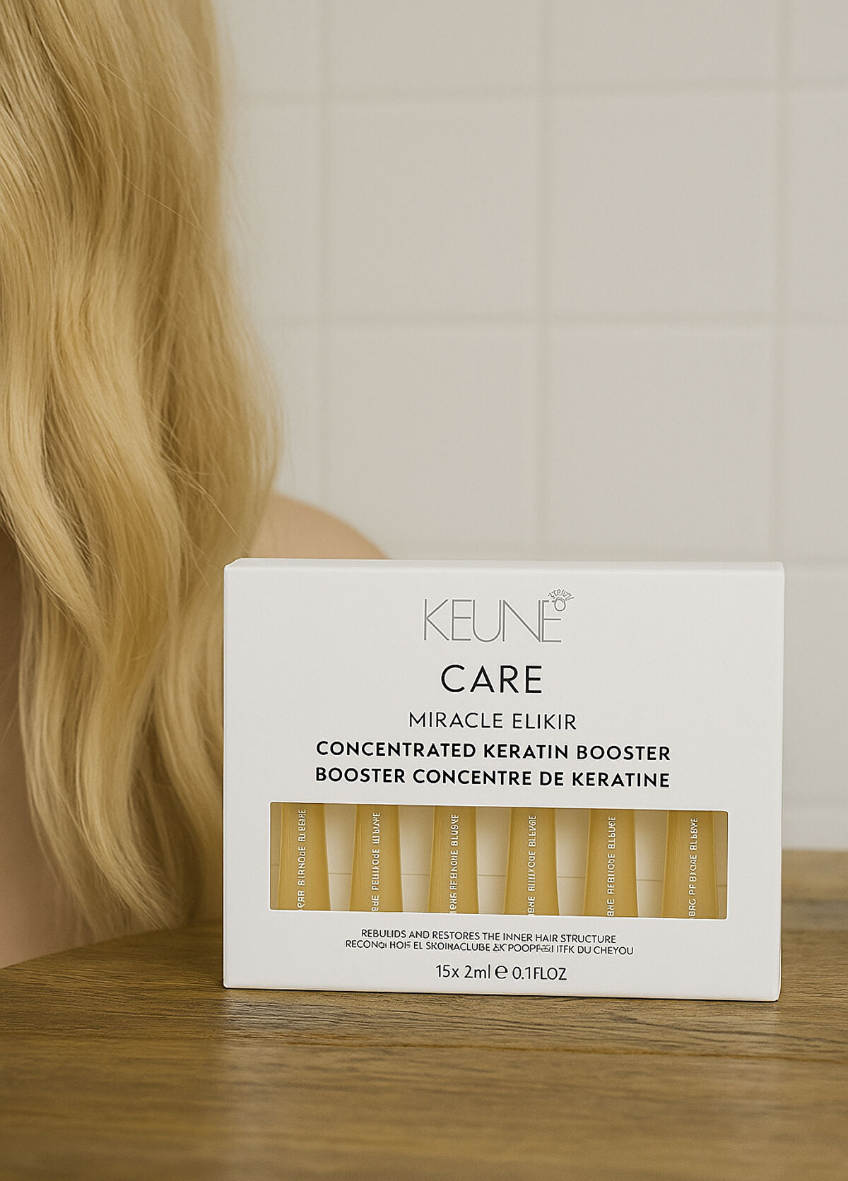 Keune Miracle Elixir Mucize İksir Keratin Booster Saç Serumu 15*2 ml - 3