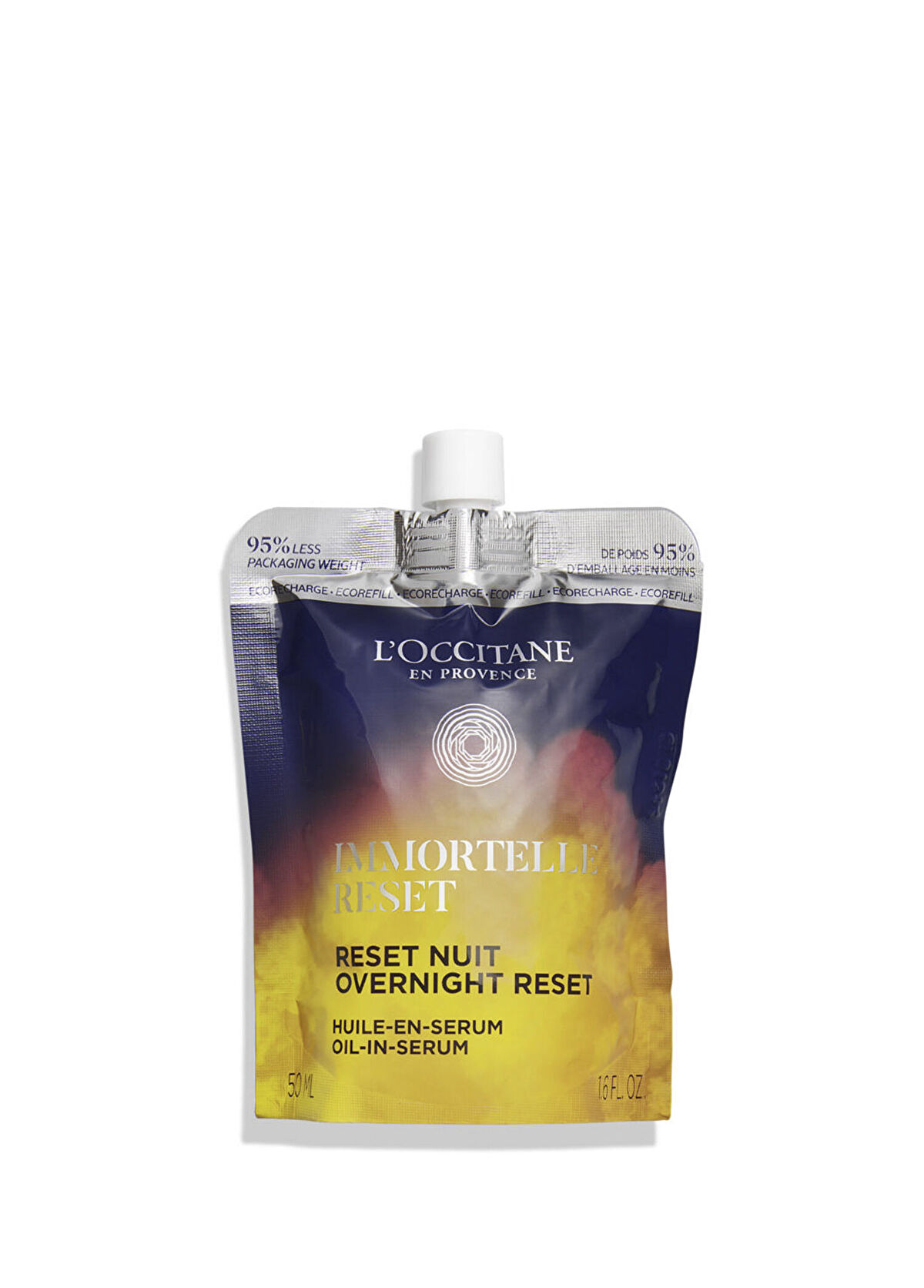 L'Occitane Immortelle Reset Yenileyici Gece Serumu Eko Yedek Refill 50 ml - 1