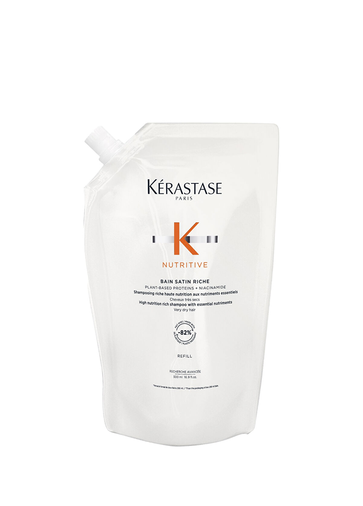 Kerastase Nutritive Bain Satin Riche Yoğun Nemlendirici Refill Şampuan 500 ml - 1