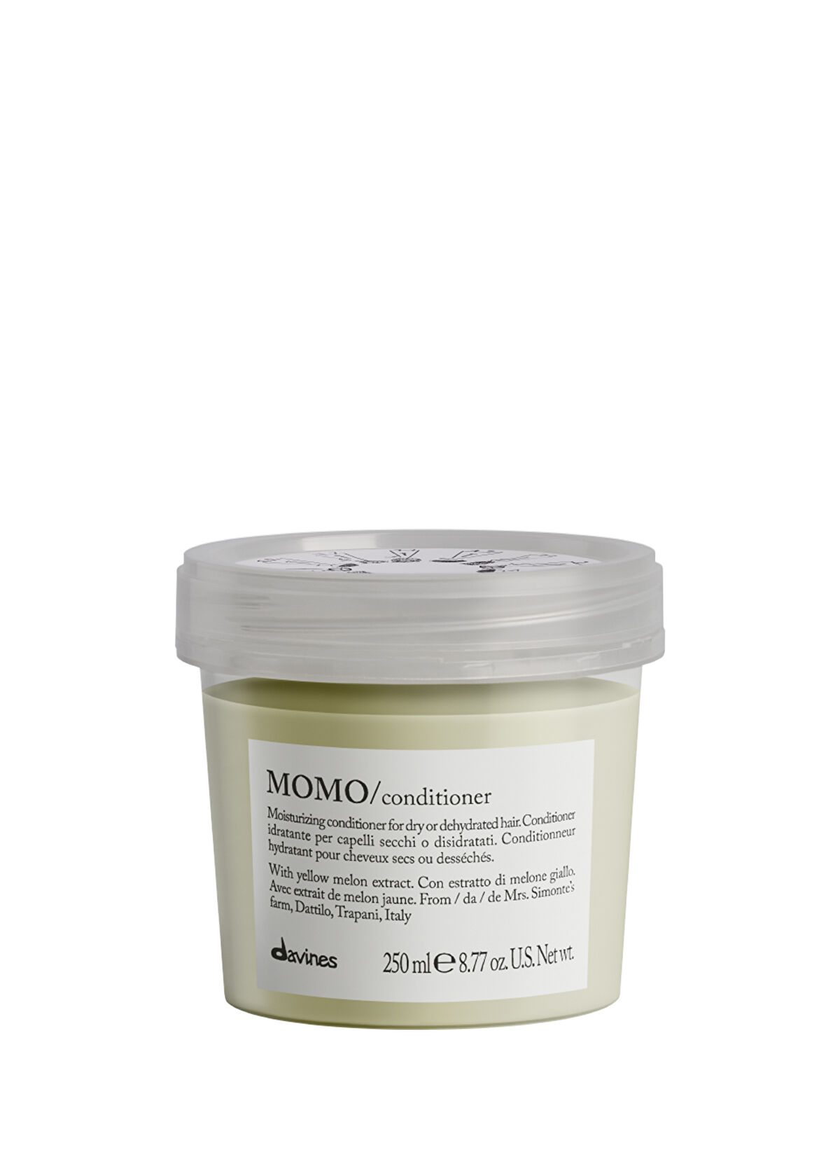 Davines Momo Conditioner Kuru Saçlar için Nemlendirici Saç Kremi 250 ml - 1
