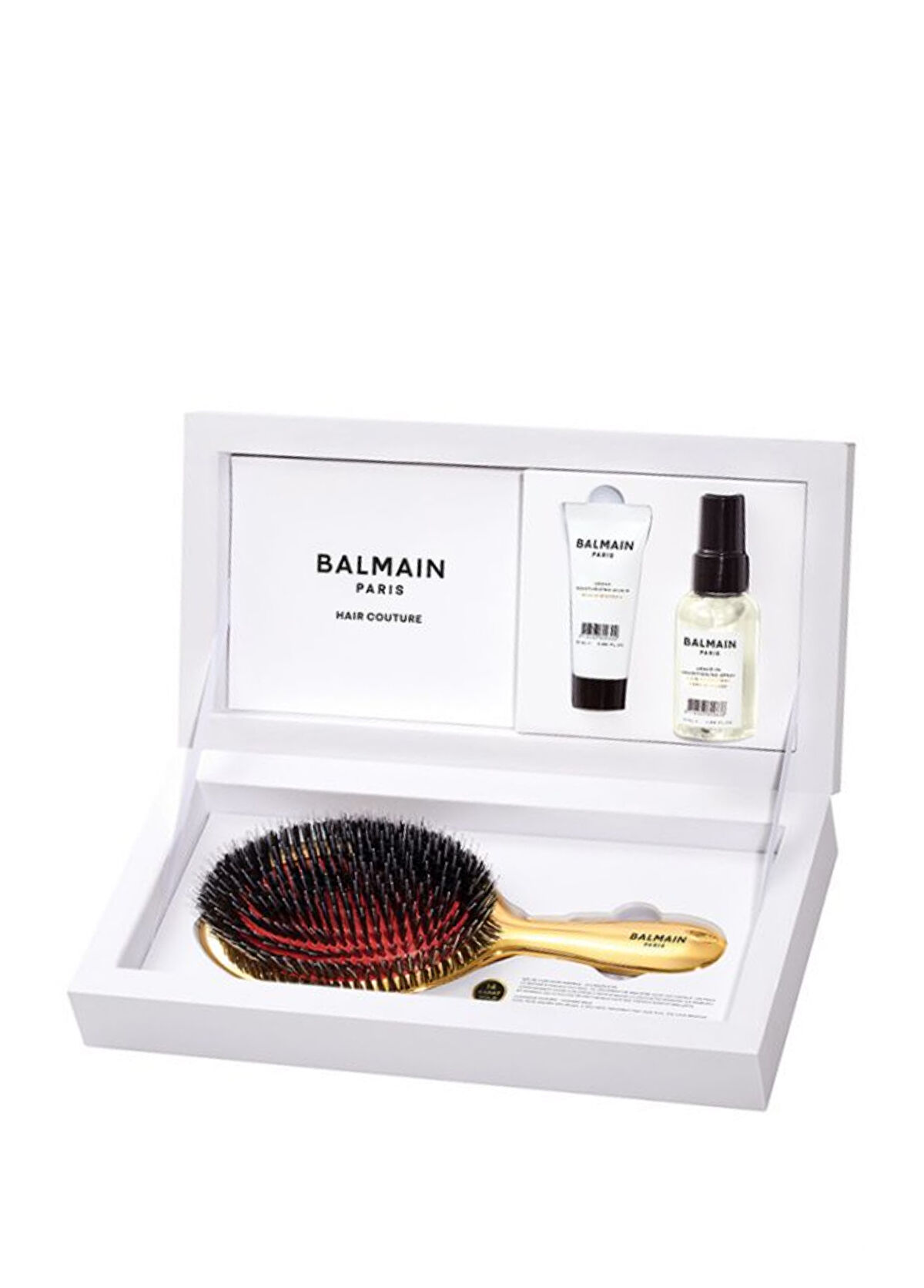 Balmain Golden Boar Hair Spa Brush 14 Ayar Altın Kaplama Kadın Tarak  - 3