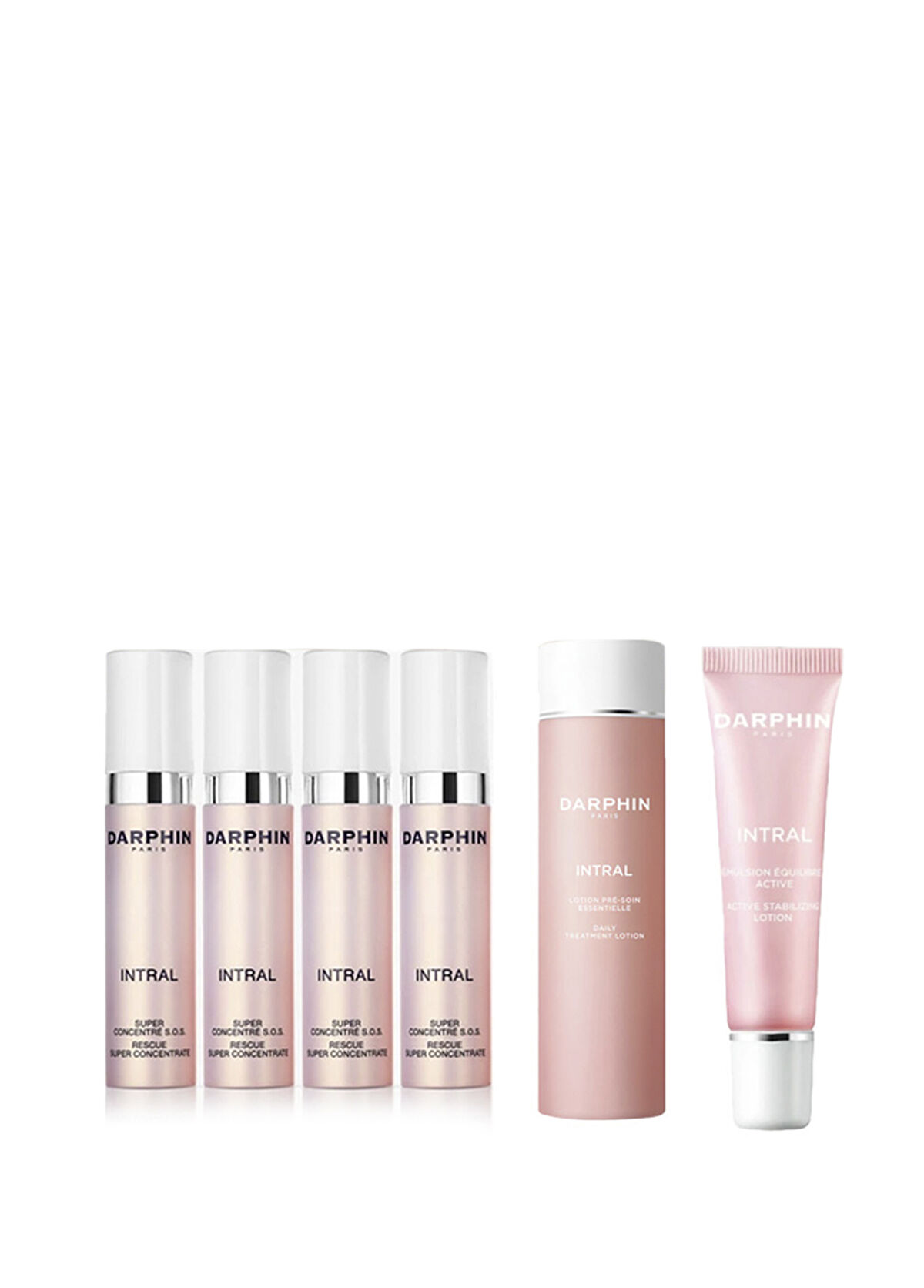 Darphin Intral Rescue Super Concentrate + Daily Rescue Serum + Active Stabilizing Lotion Cilt Bakım Seti - 1
