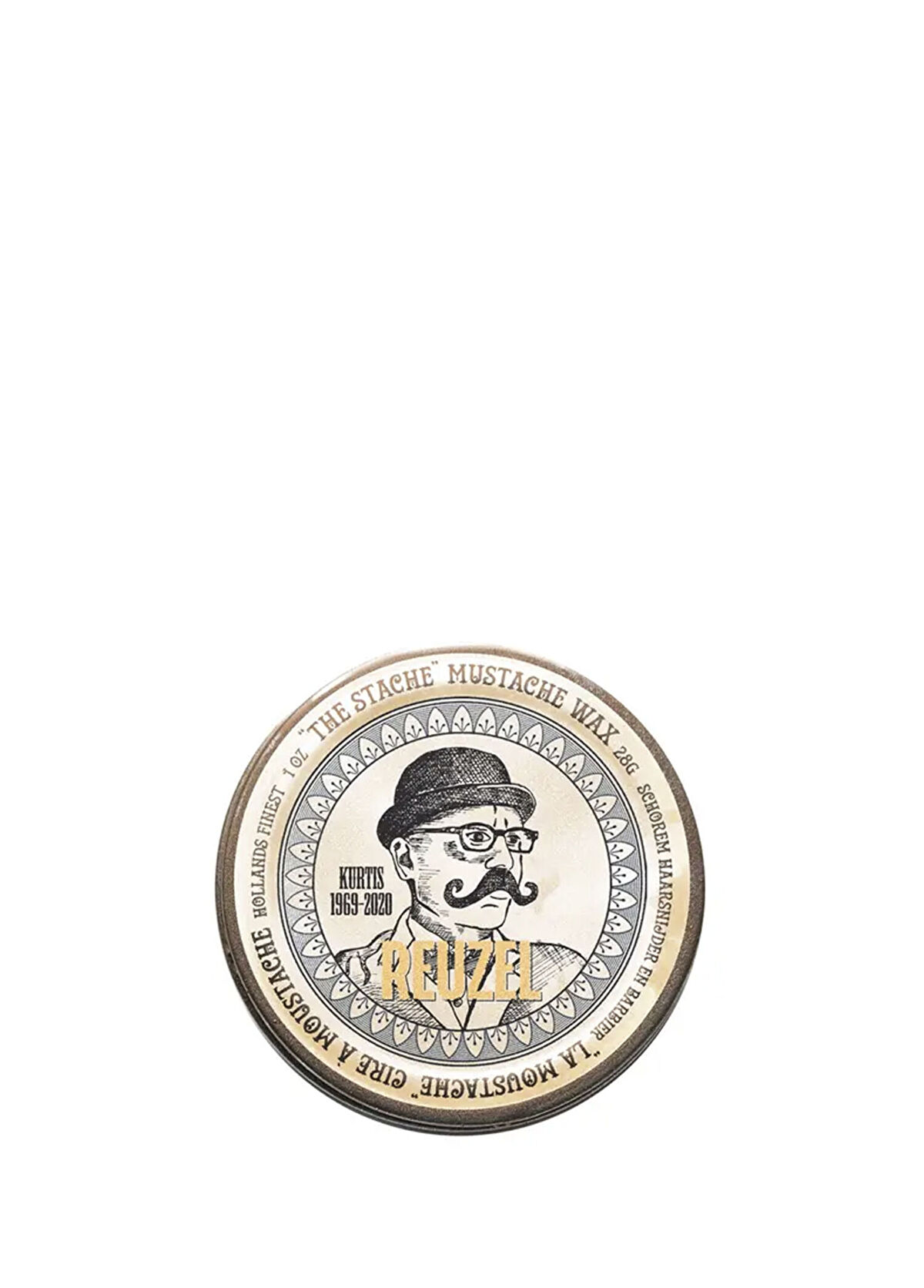 Reuzel Bourbon Sidecar Styling Moisturizing Medium Hold Wax for Mustache 28 gr - 1