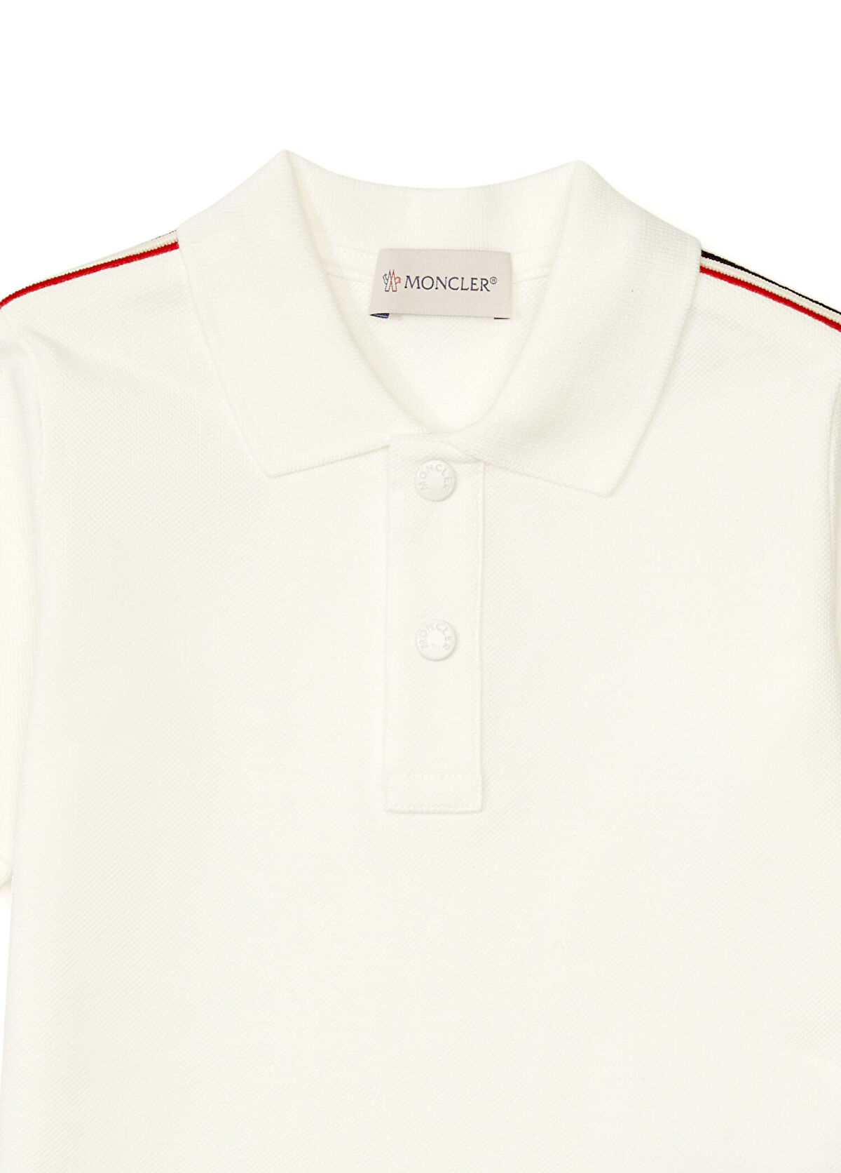 Moncler Kırık Beyaz Erkek Çocuk Polo T-shirt - 3