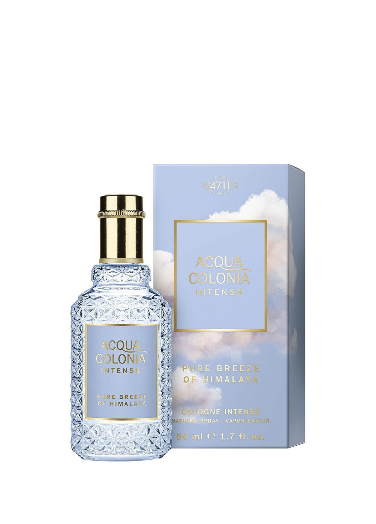 No:4711 Acqua Colonia Intense Pure Breeze Of Himalaya EDC 50 ml Unisex Parfüm - 1