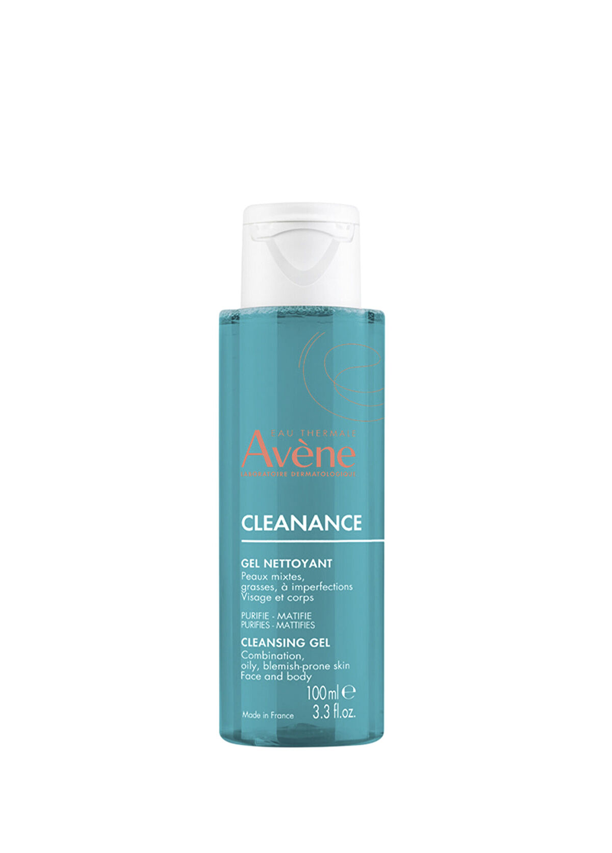Avene Cleanance Mattifying Cleansing Gel for Oily and Acne Prone Skin 100 ml - 1