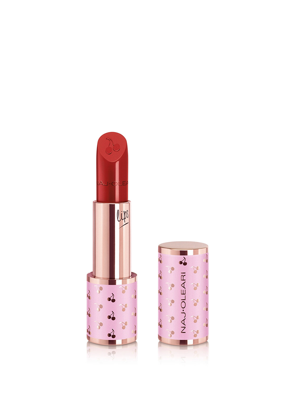 Naj Oleari Creamy Delight 14 Cherry Red Lipstick - 1