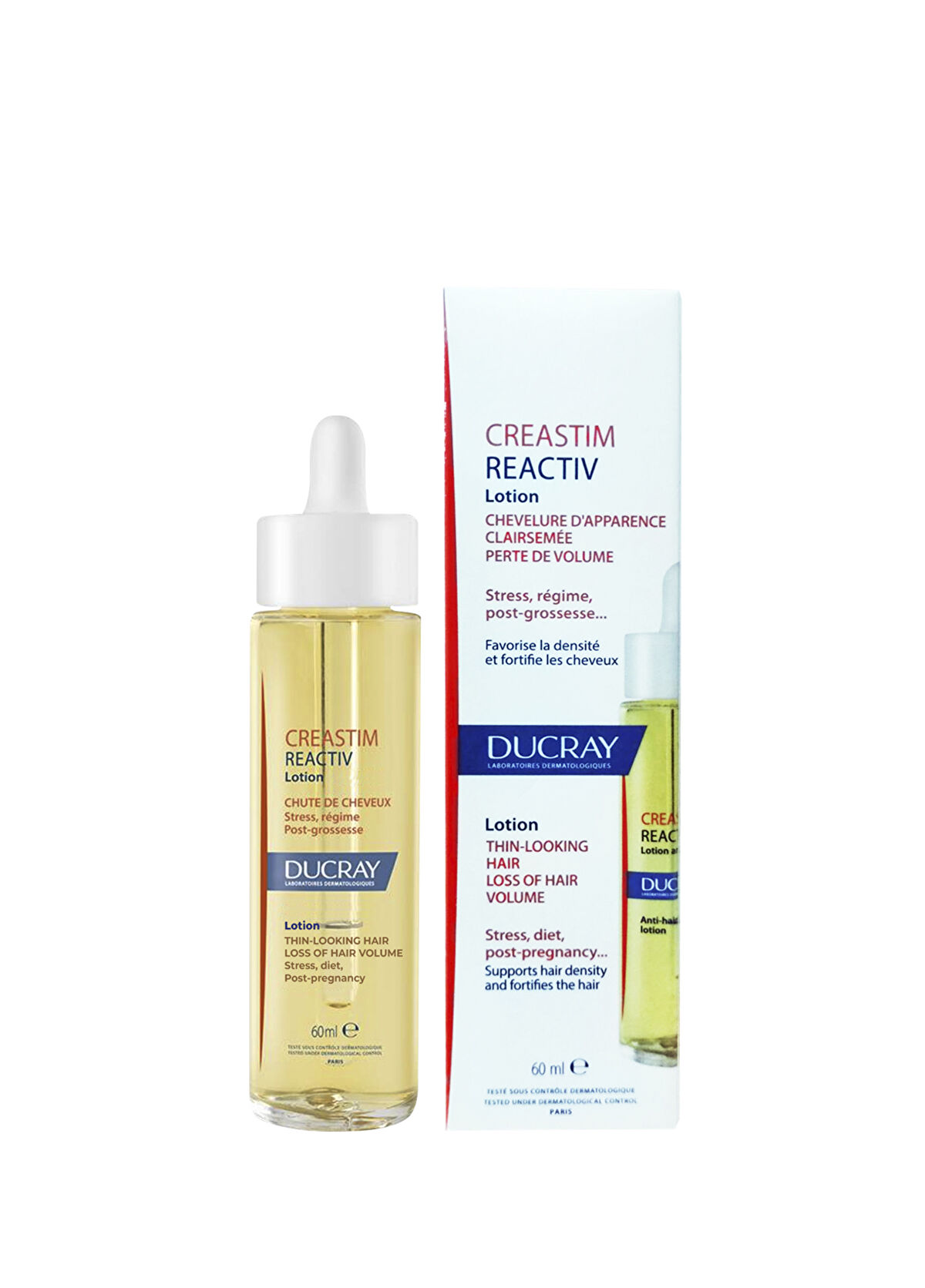Ducray Creastim Reactiv Saç Dökülmesine Karşı Losyon 60 ml - 1