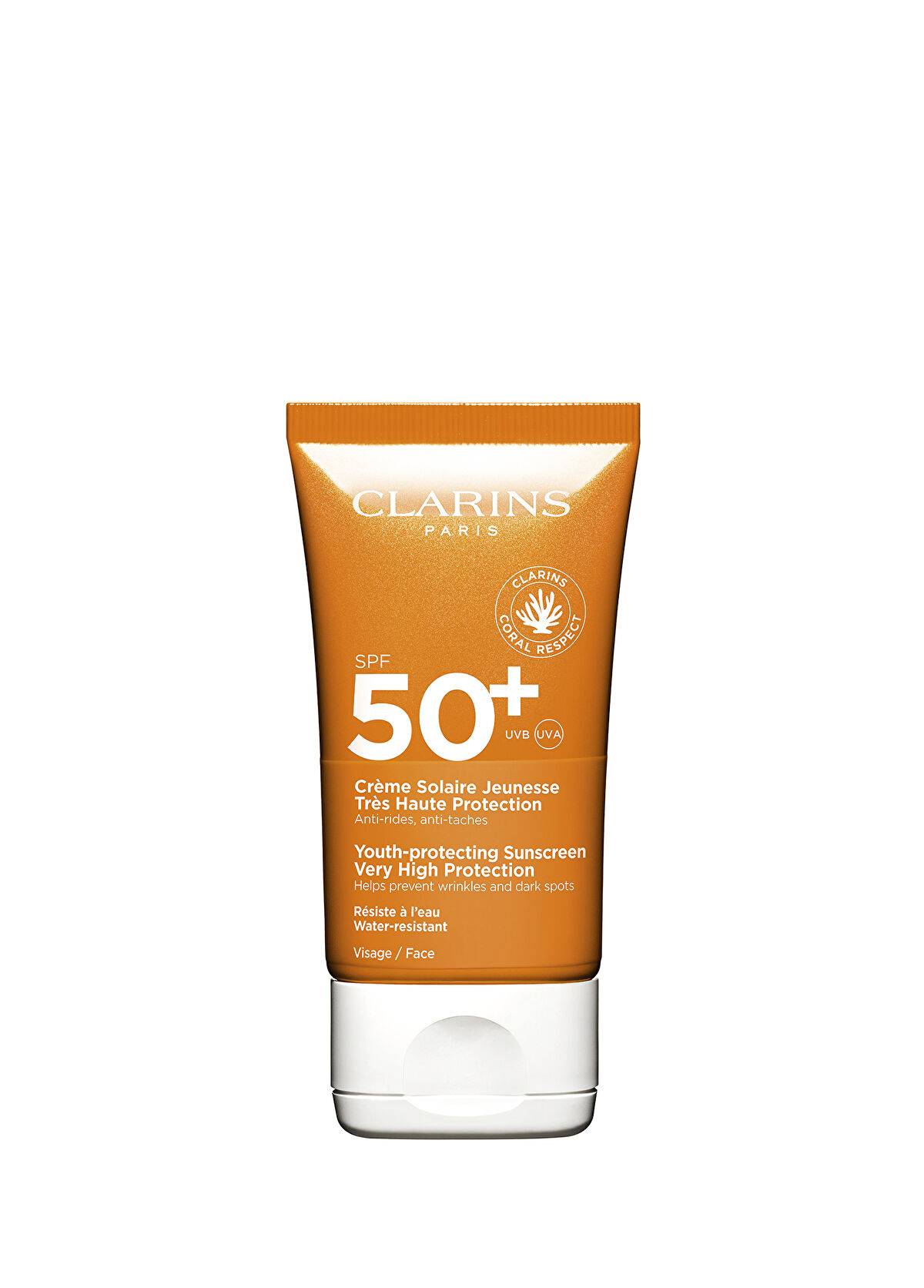 Clarins Sun Face Cr Çok Yüksek Koruma SPF50+ Güneş Kremi 50 ml - 1