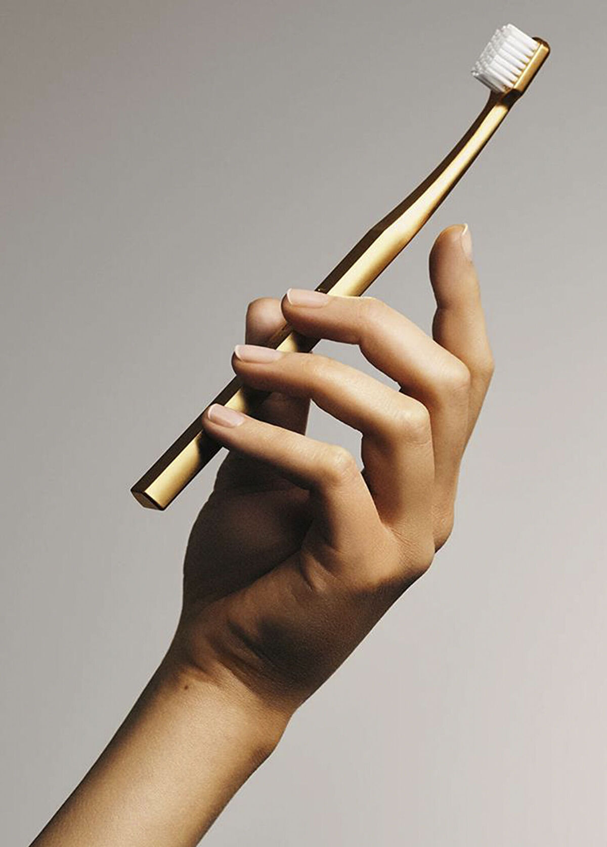 Aurezzi White Beyaz 24 Ayar Altın Kaplama Soft Yumuşak Diş Fırçası - 3