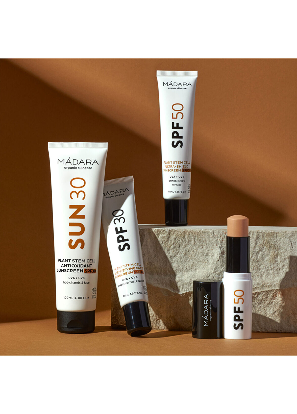 Mádara Plant Stem Cell SUN30 SPF30 Antioxidant Mineral Face & Body Sunscreen 100 ml - 3