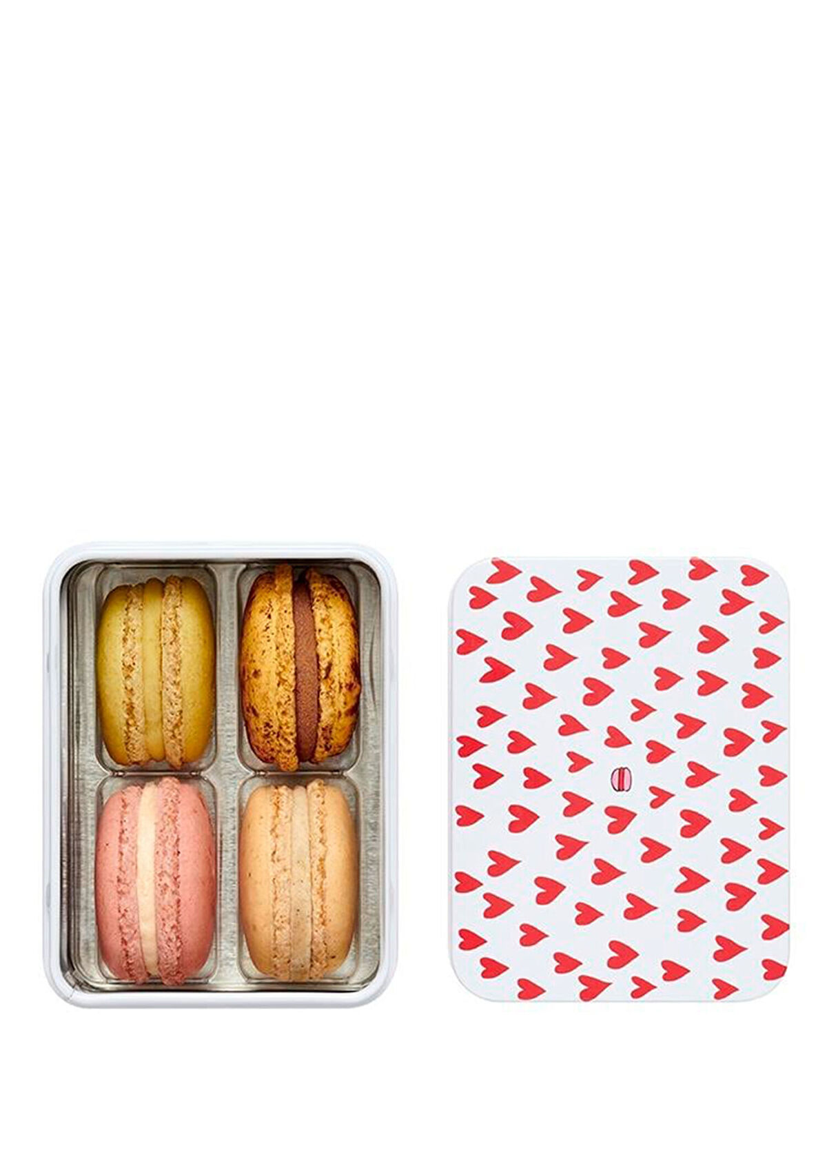 Pierre Hermé Paris Metal Box 4 Pieces Macarons - 1