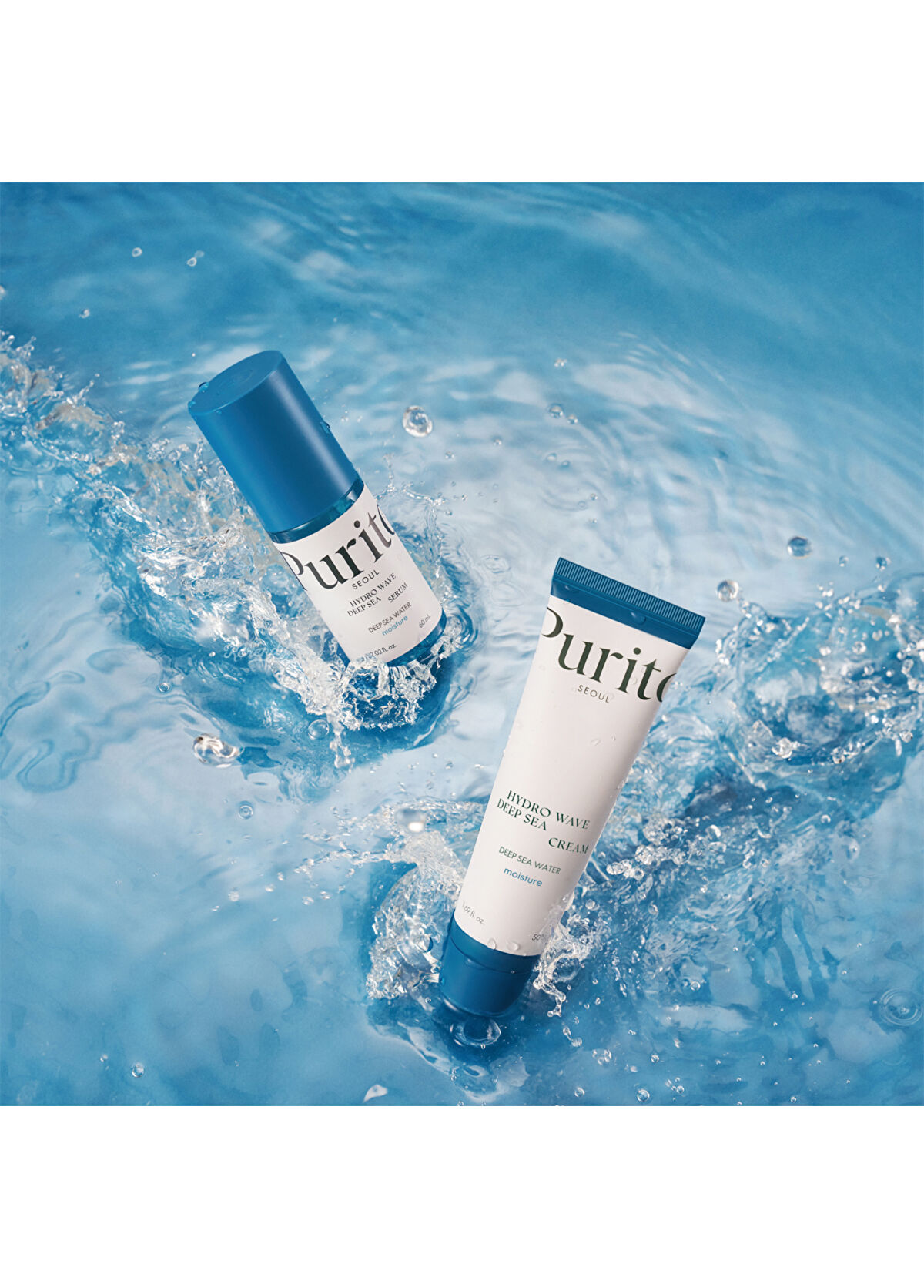 Purito Hydro Wave Deep Sea Cream Deep Sea Water Intense Moisturizing Cream 50ml - 3