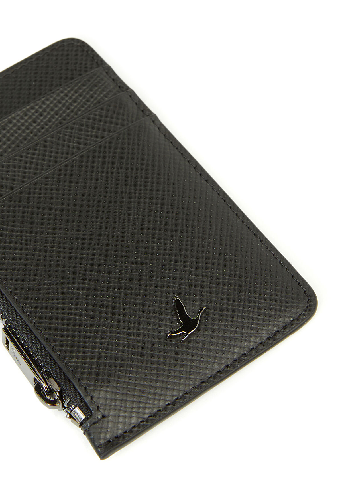 Beymen Club Black Men's Leather Card Holder - 3