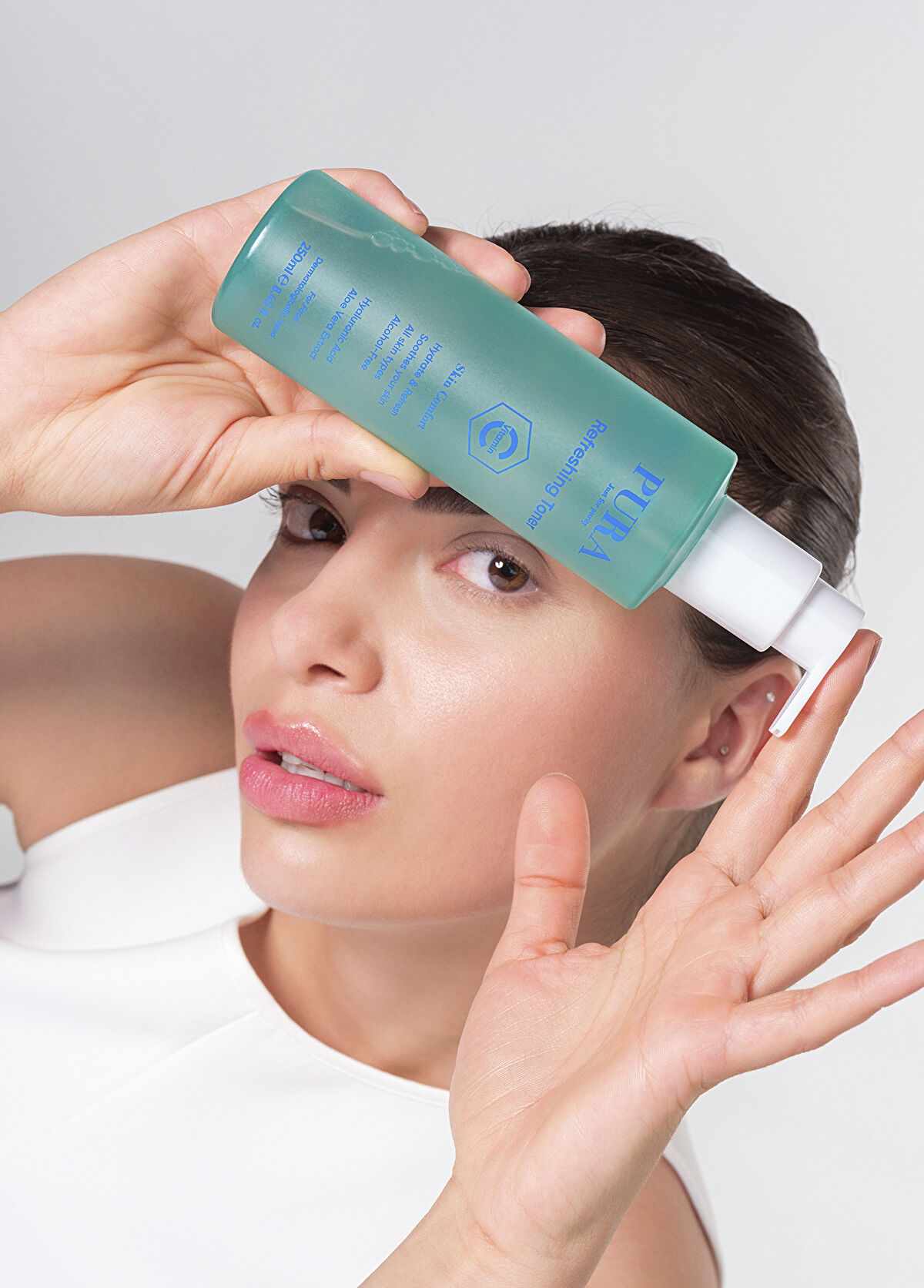 PURA Just for purity Refreshing Toner Rahatlatıcı ve Tazeleyici Yüz Toneri 250 ml - 3