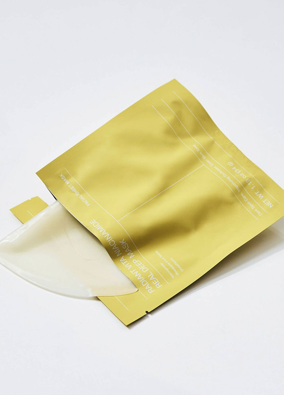 Biodance Radiant Vita Niacinamide Real Deep Mask Aydınlatıcı Yüz Maskesi - 3