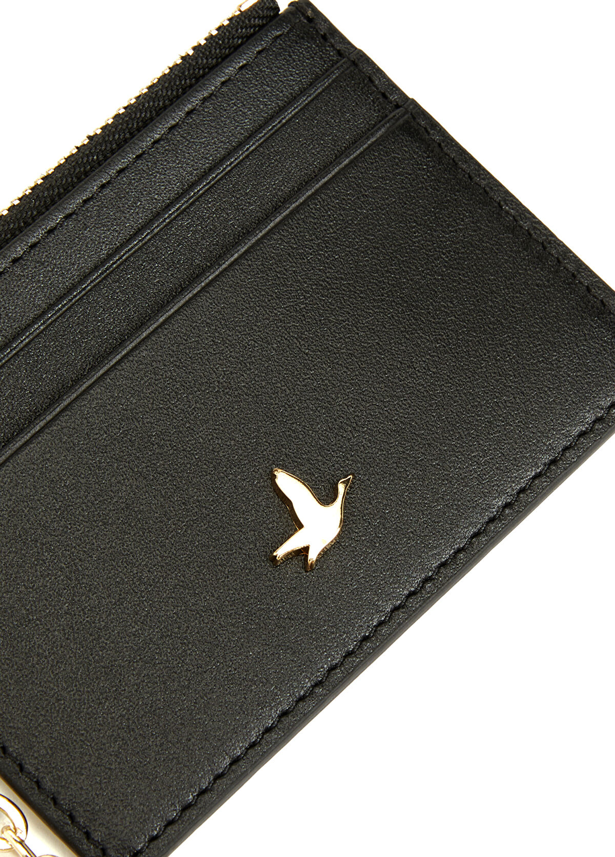 Beymen Club Black Women's Leather Card Holder - 3