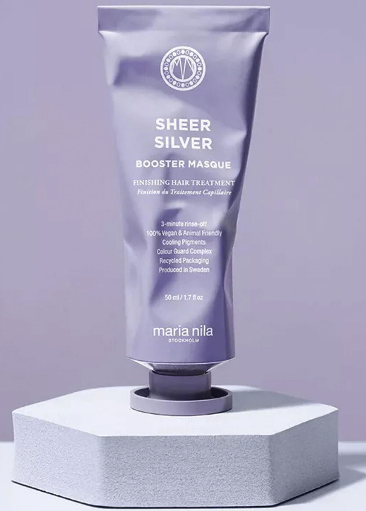 Maria Nila Sheer Silver Booster Masque Besleyici Saç Bakım Maskesi 50 ml - 3