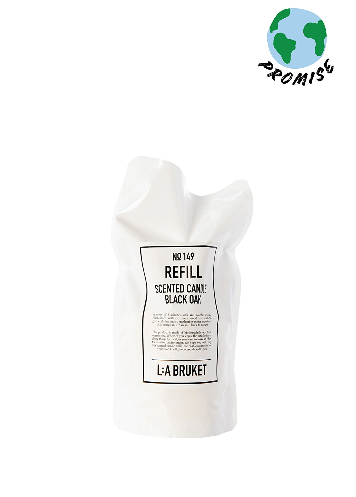 L:A Bruket Refill Black Oak 260 gr - 1