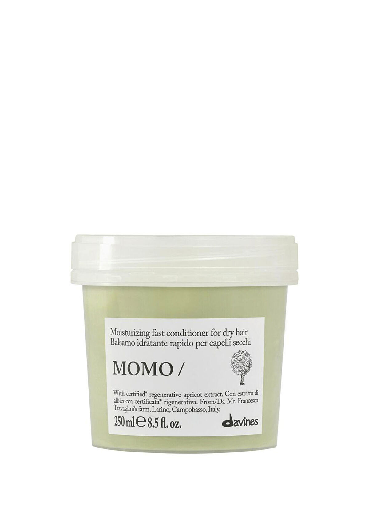Davines Momo Intensive Moisturizing Hair Care Cream for Dry Hair 250 ml - 1