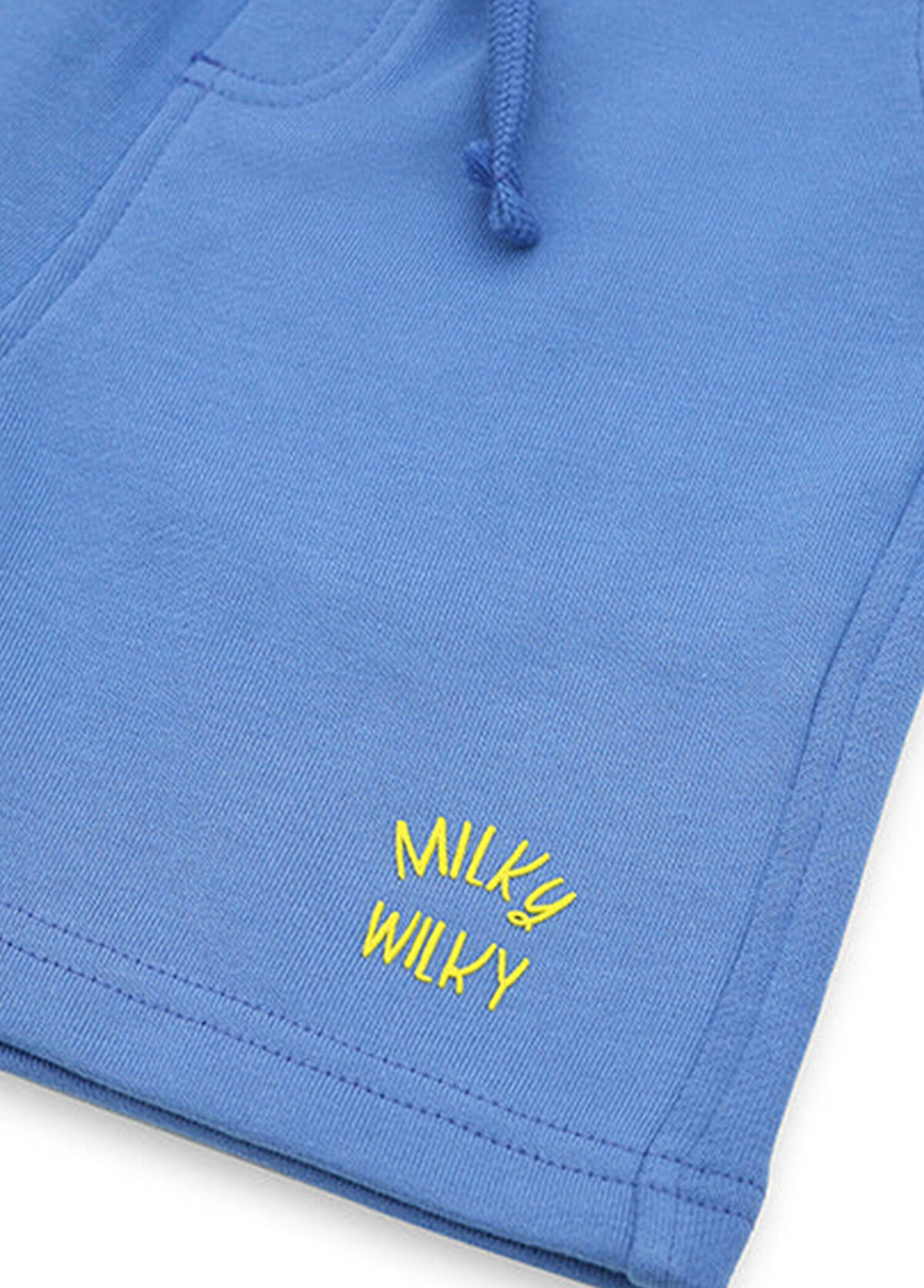 Milky Wilky Light Blue Boys' Shorts - 3