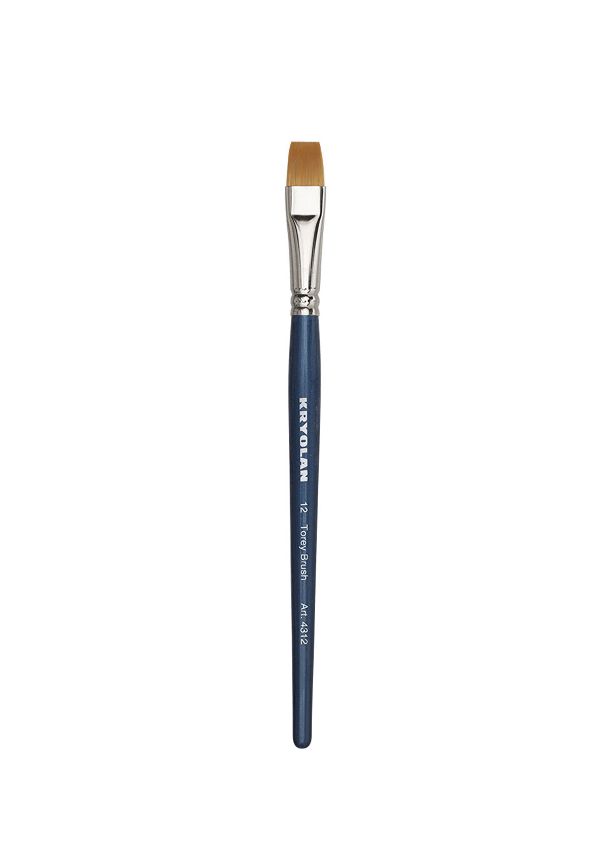 Kryolan Flat Torey Brush No.12 Makeup Brush - 1