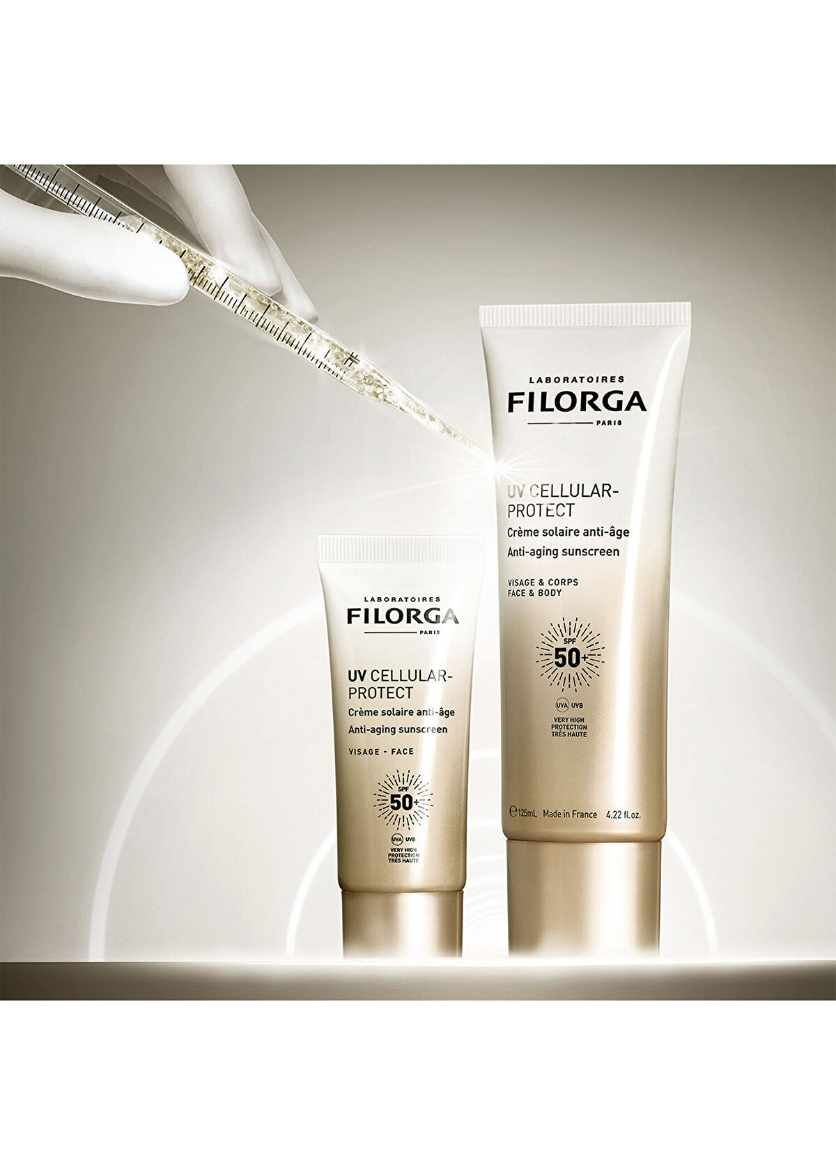 Filorga UV Cellular Protect SPF50+ Face and Body Sunscreen Cream 125 ml - 3