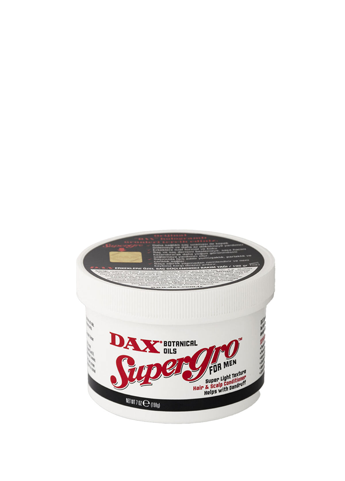 Dax Supergro For Men Erkekler İçin Hacim Veren & Kepek Karşıtı Saç Bakım Yağı 198 gr - 1