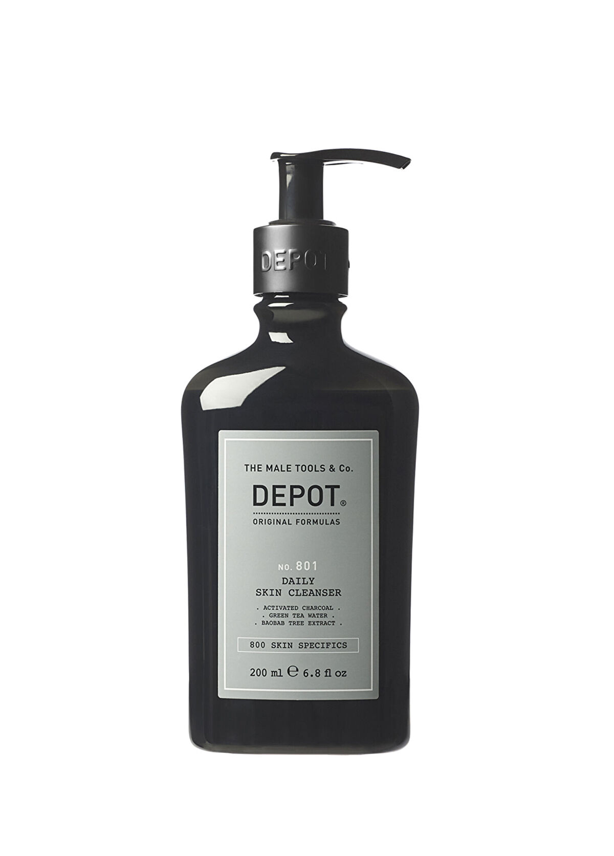 Depot No 801 Daily Skin Cleanser Purifying Facial Cleanser for Men 200 ml - 1