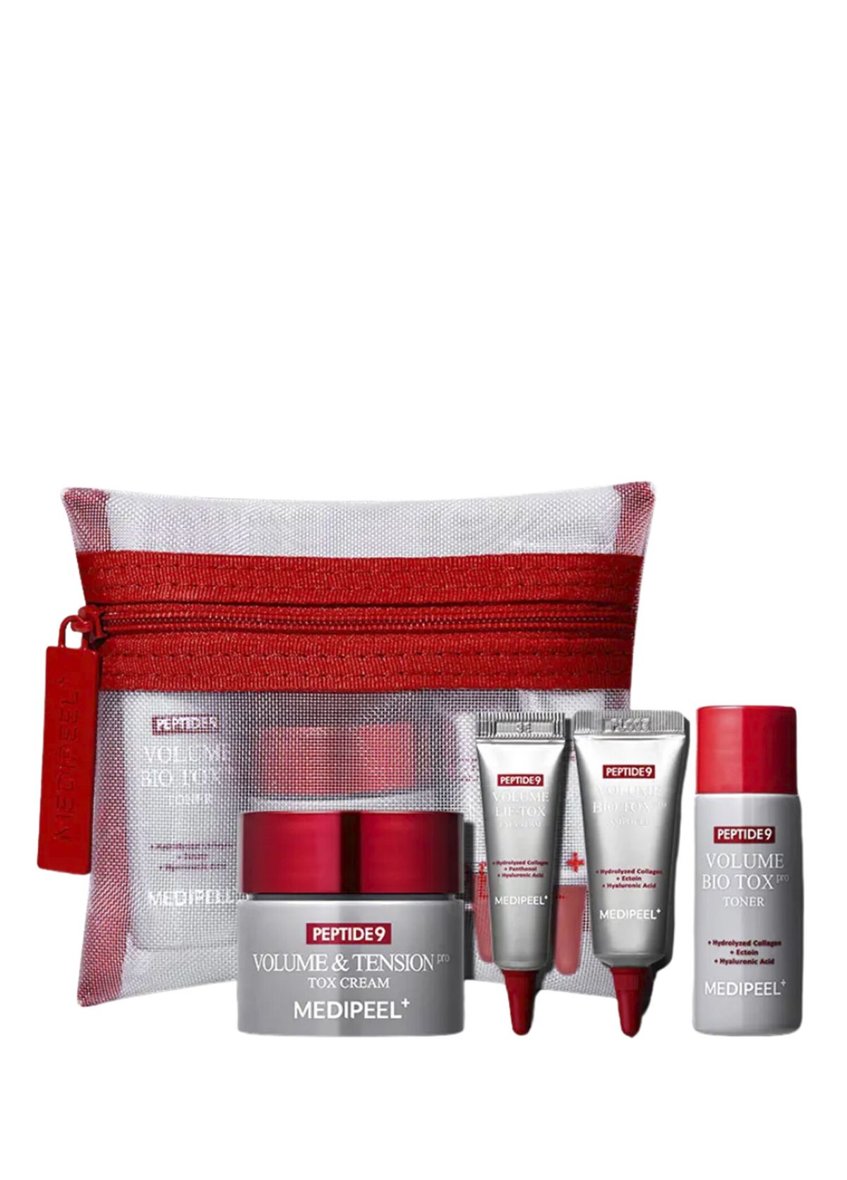 MEDIPEEL Peptide 9 Volume Bio Tox Trial Kit Peptitli Minyatür Lifting Yaşlanma Karşıtı 4'lü Cilt Bakım Seti - 1