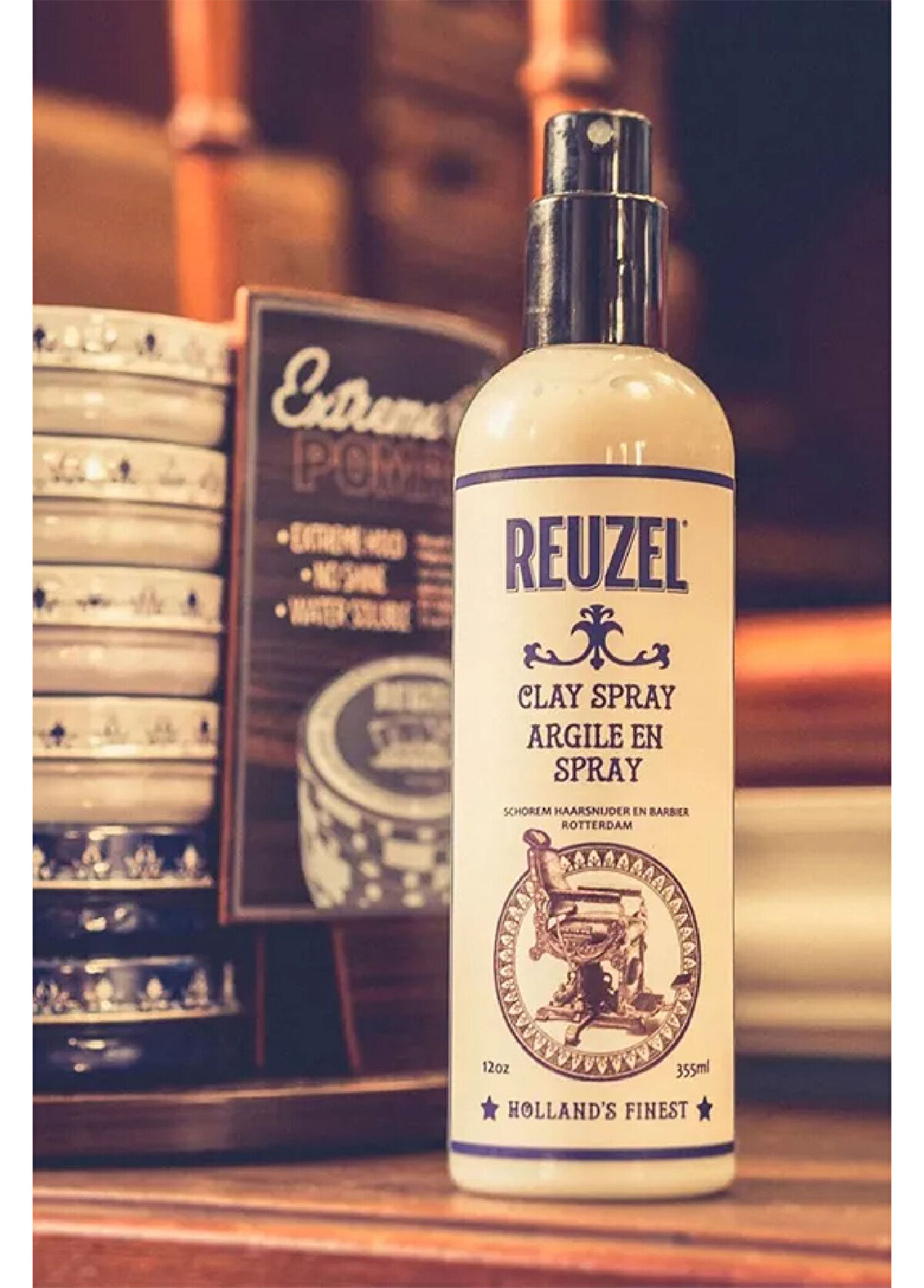 Reuzel Clay Spray Erkekler İçin  Hacimlendirici ve Matlaştırıcı Şekillendirici Saç Spreyi 355 ml - 3