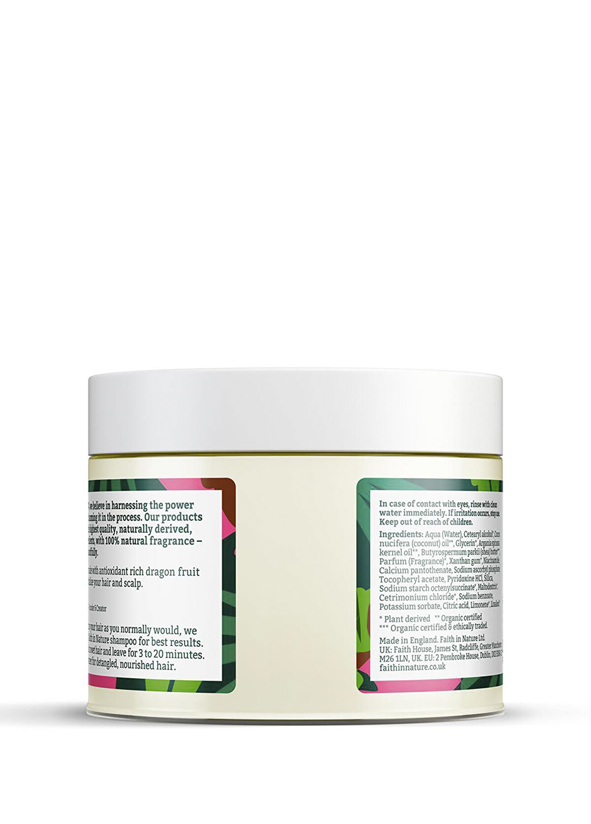 Faith In Nature Ejder Meyvesi Tüm Saç Tipleri için Saç Bakım Maskesi - 3