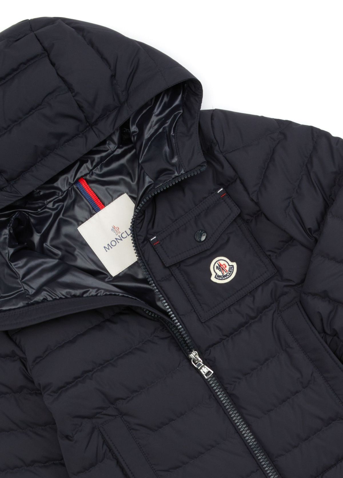 Moncler Quillon Lacivert Kapüşonlu Erkek Çocuk Mont - 3