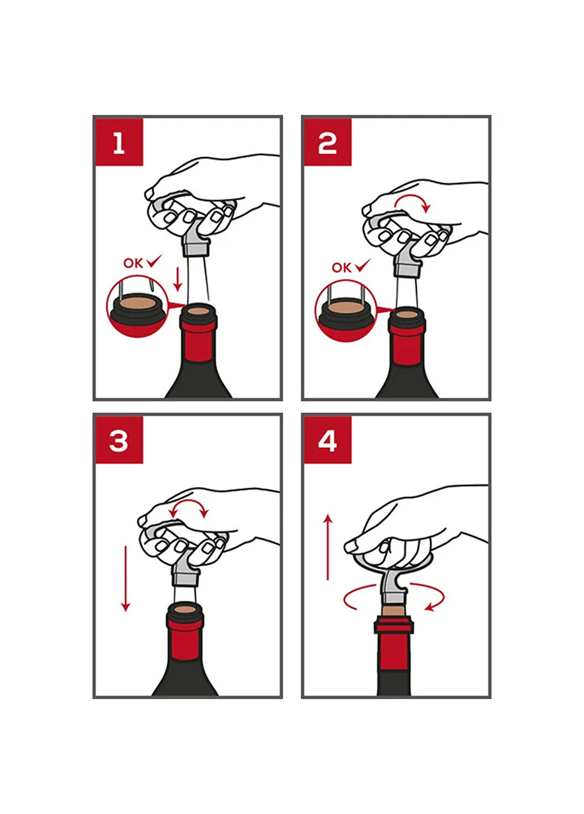 Peugeot Mathus Two Prong Tirbuşon 11 cm - 3