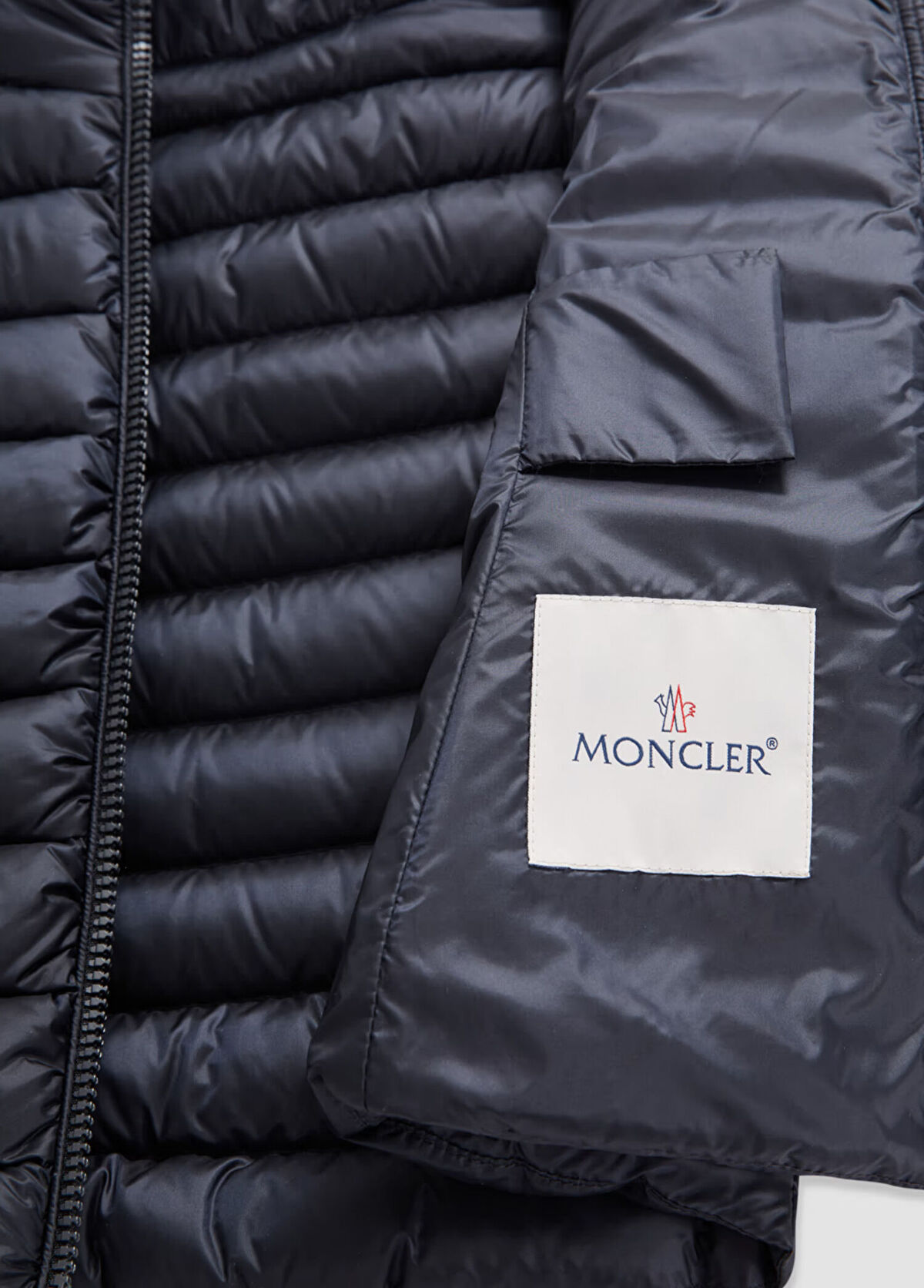 Moncler Lacivert Kız Çocuk Puff Ceket - 3