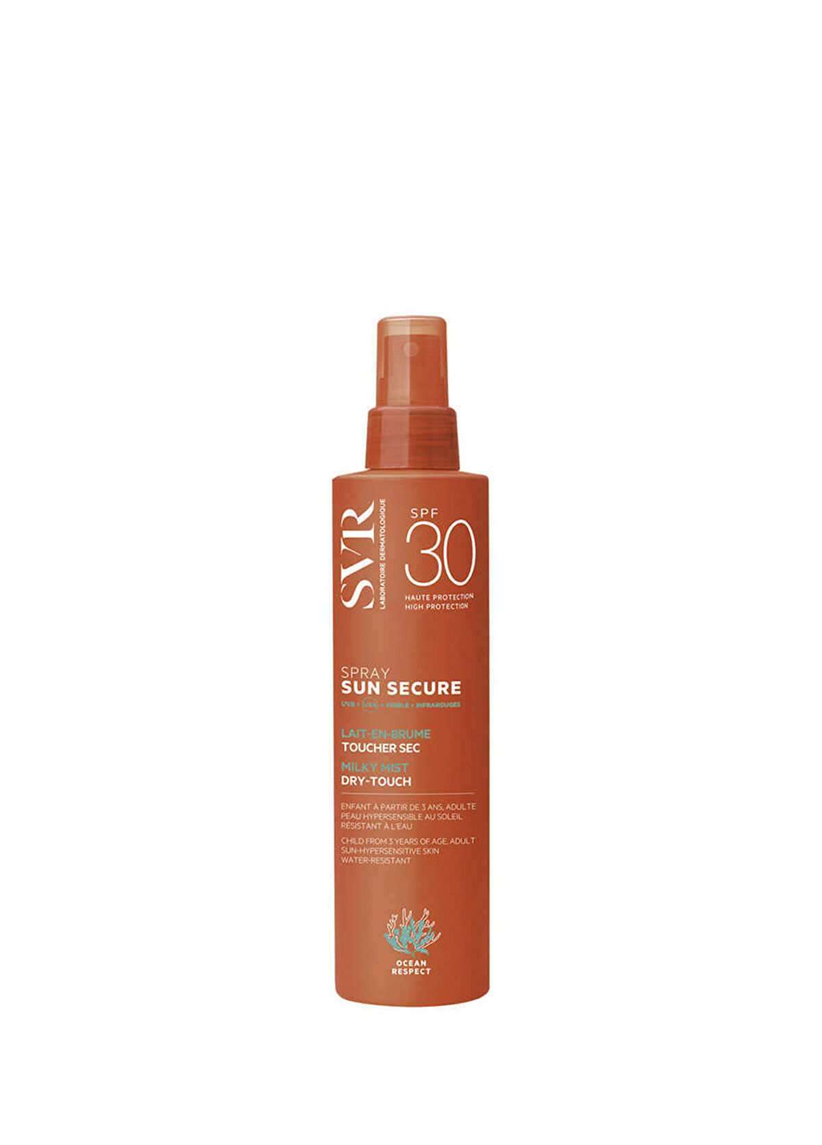 Svr Sun Secure SPF30 Hafif Dokulu Güneş Koruyucu Sprey 200 ml - 1