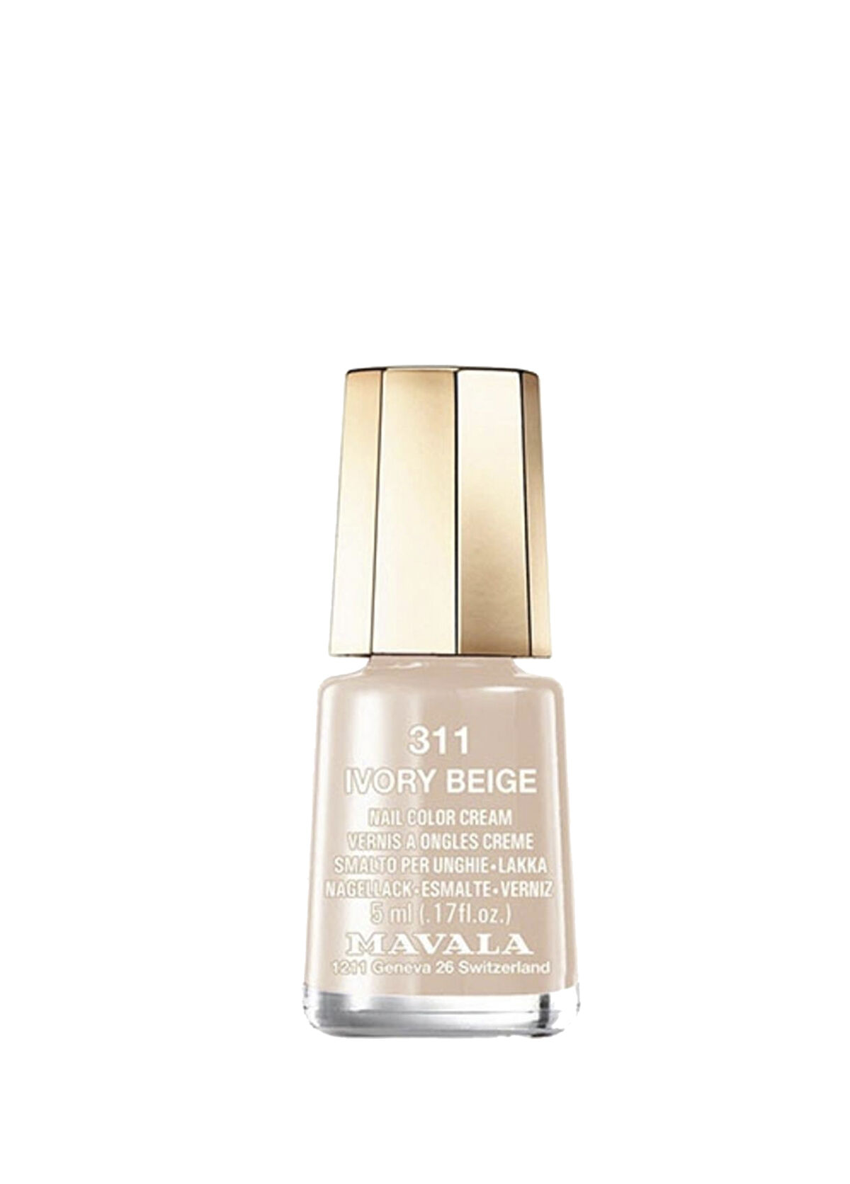 Mavala Mini Color Ivory Beige Nail Polish 5 ml - 1