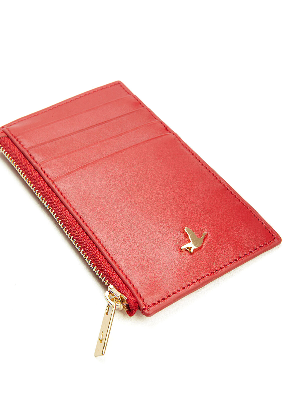 Beymen Club Red Women's Leather Card Holder - 3