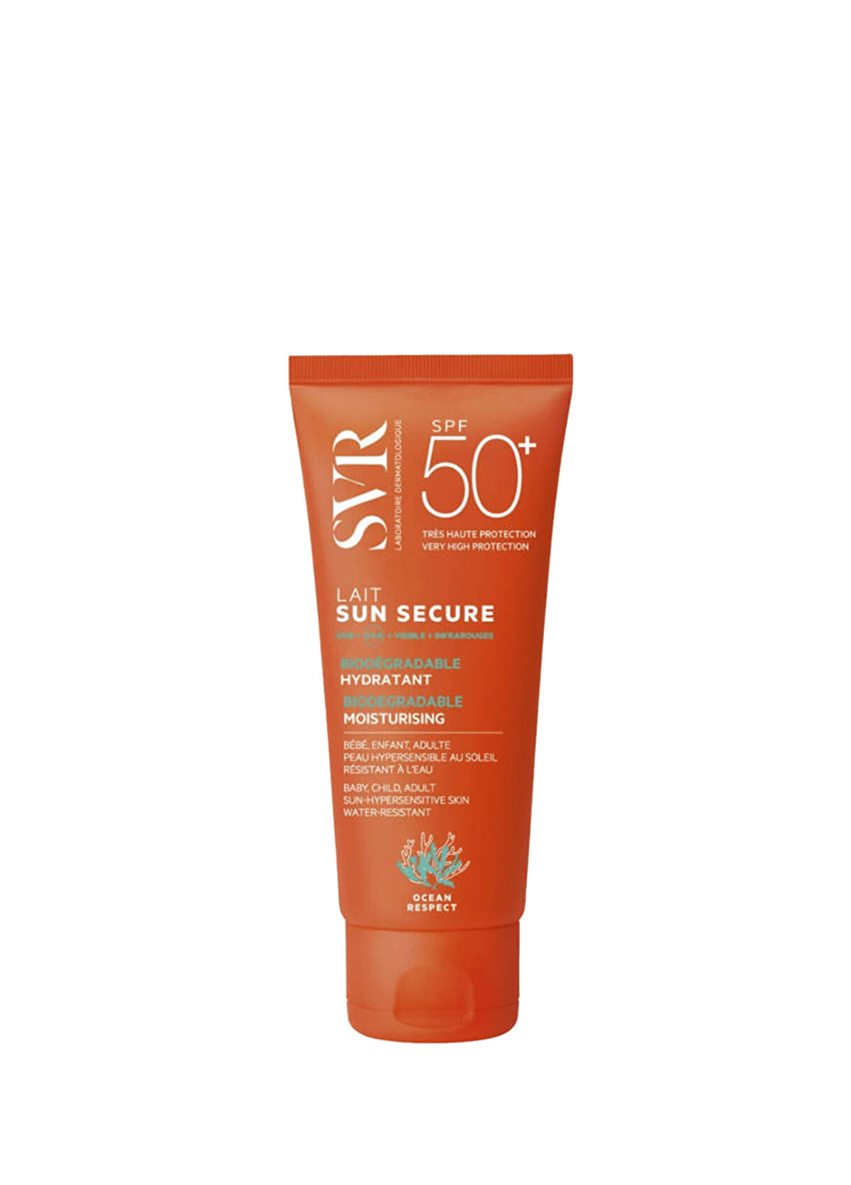 Svr Sun Secure Lait SPF50+ Güneş Koruyucu Krem 100 ml - 1