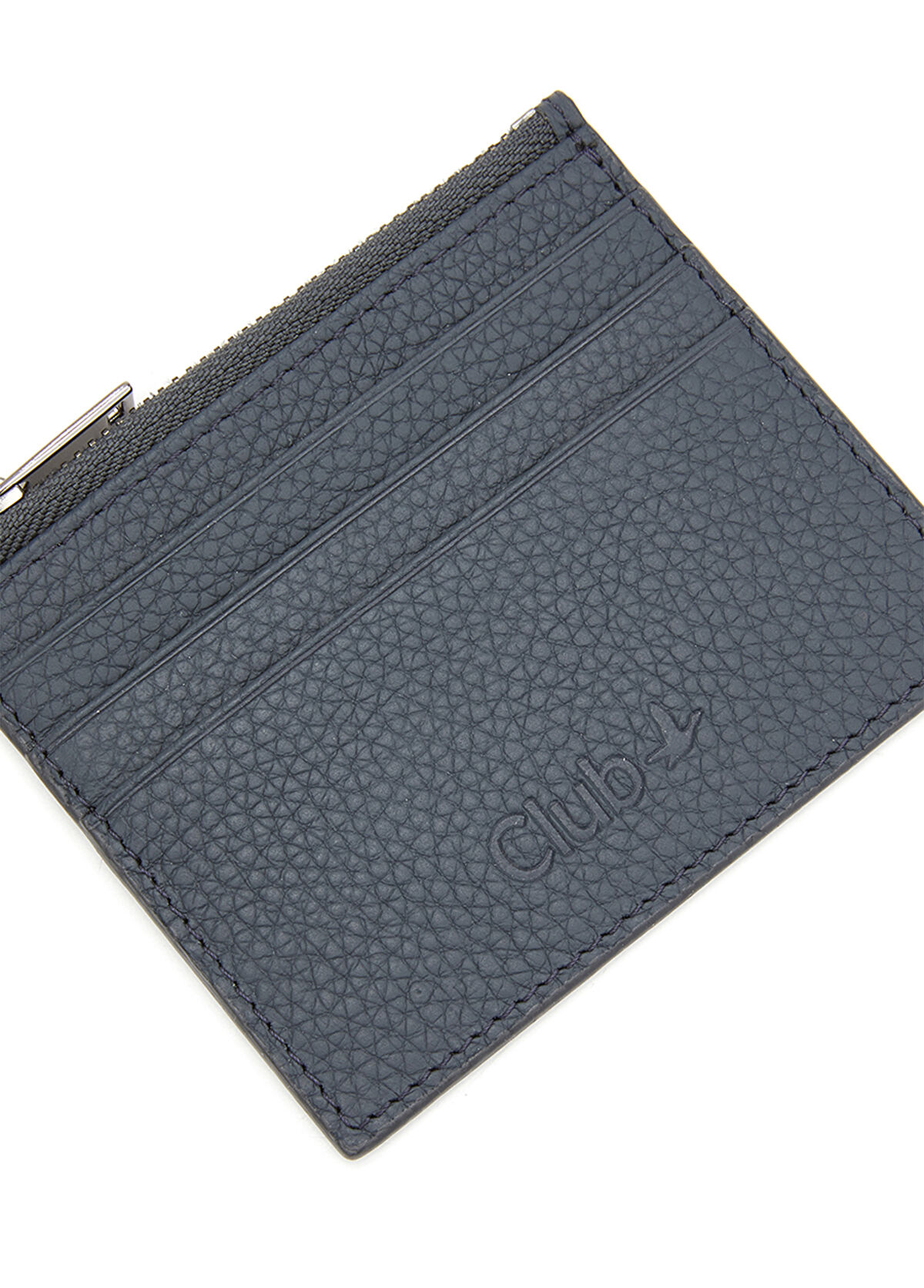 Beymen Club Navy Blue Men's Leather Business Card Holder - 3