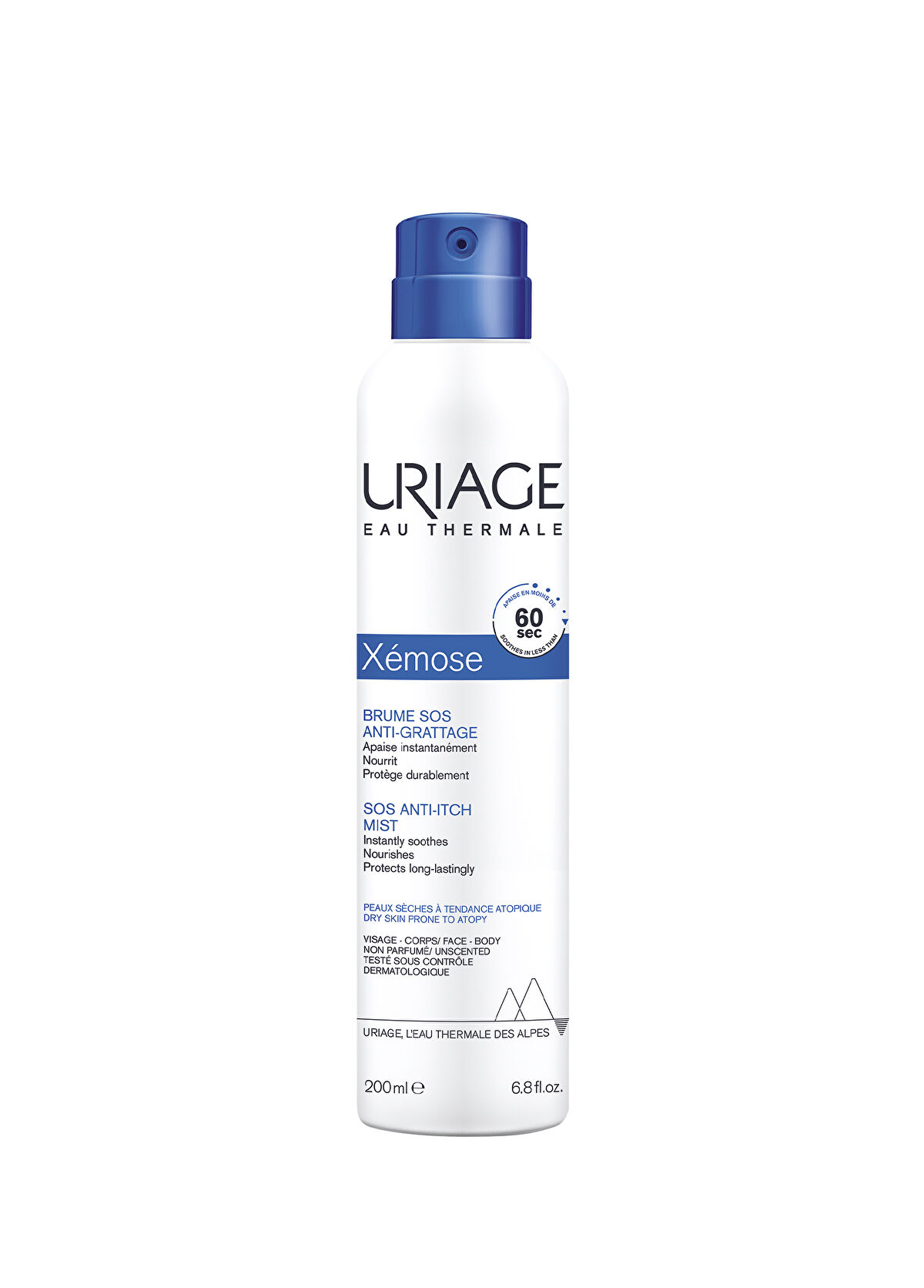 Uriage Xemose Atopic & Dry Skin SOS Facial Care Spray for Dry & Atopic Skin 200 ml - 1