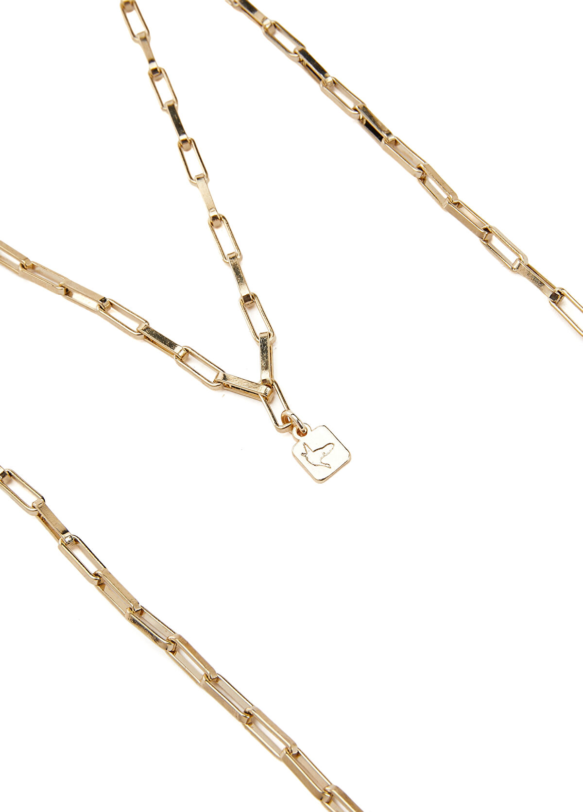 Beymen Club Women's chain necklace with drop tip - 3