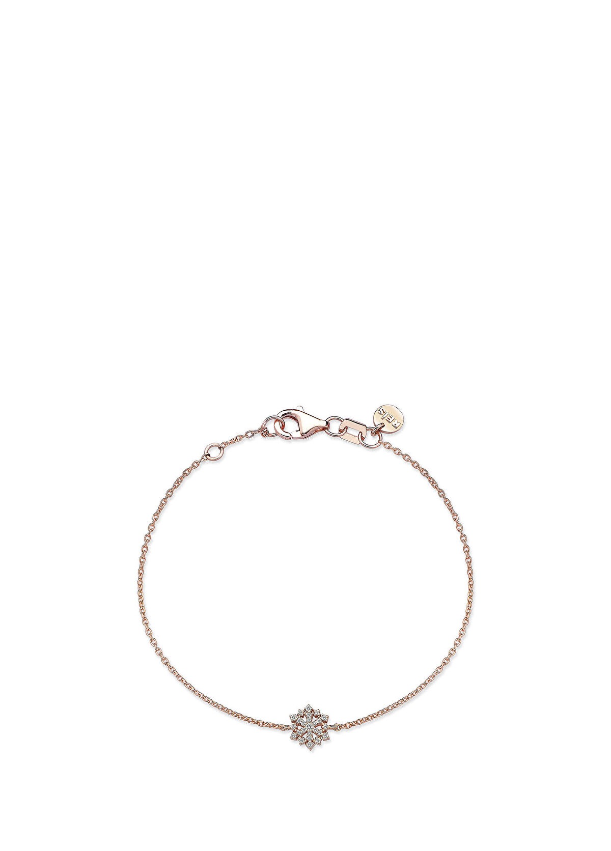 Reis Kuyumculuk Frozen 14 Ayar Sarı Altın Kadın Bileklik - 1