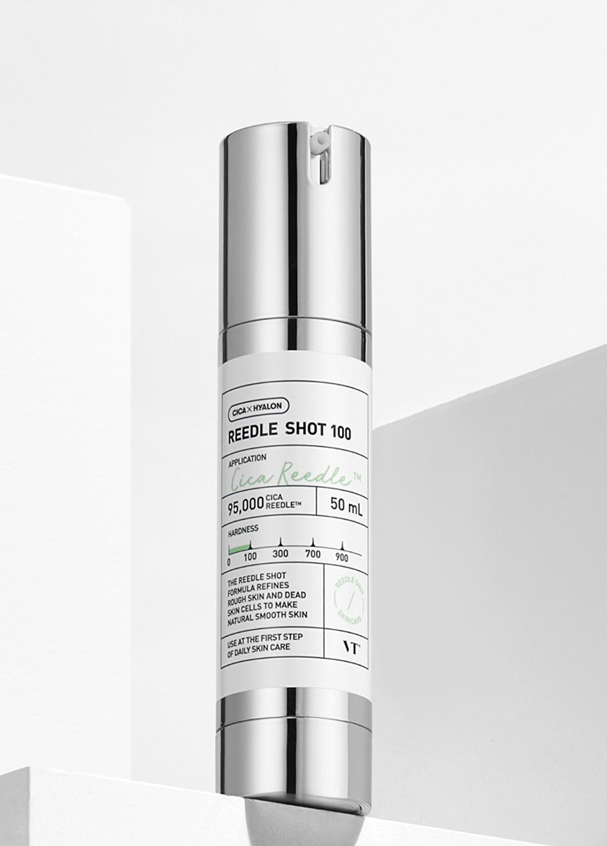 VT Cosmetics Cica Reedle Shot 100 Başlangıç Seviye Nemlendirici Besleyici Cica İçerikli Mikro Bakım Ampulü Cilt Serumu 50 ml - 3